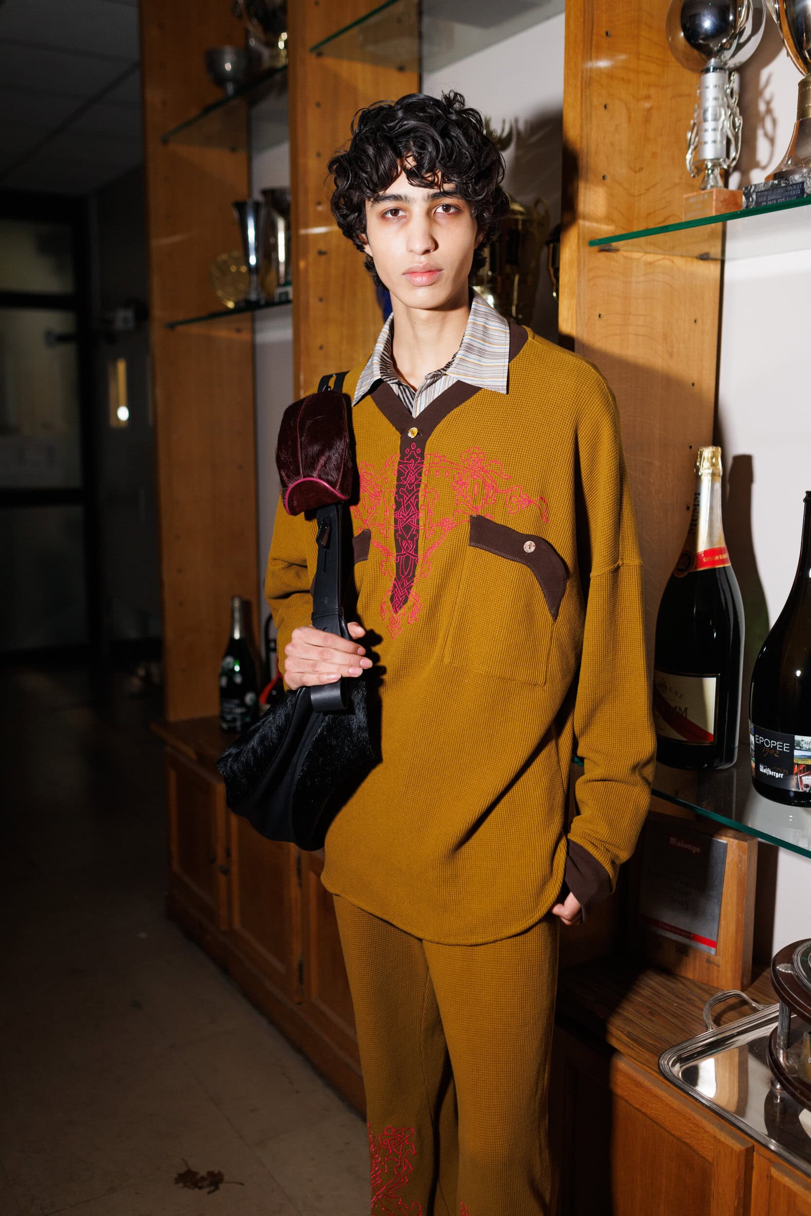 Kiko Kostadinov Fall 2025 Men’s Fashion Show Backstage