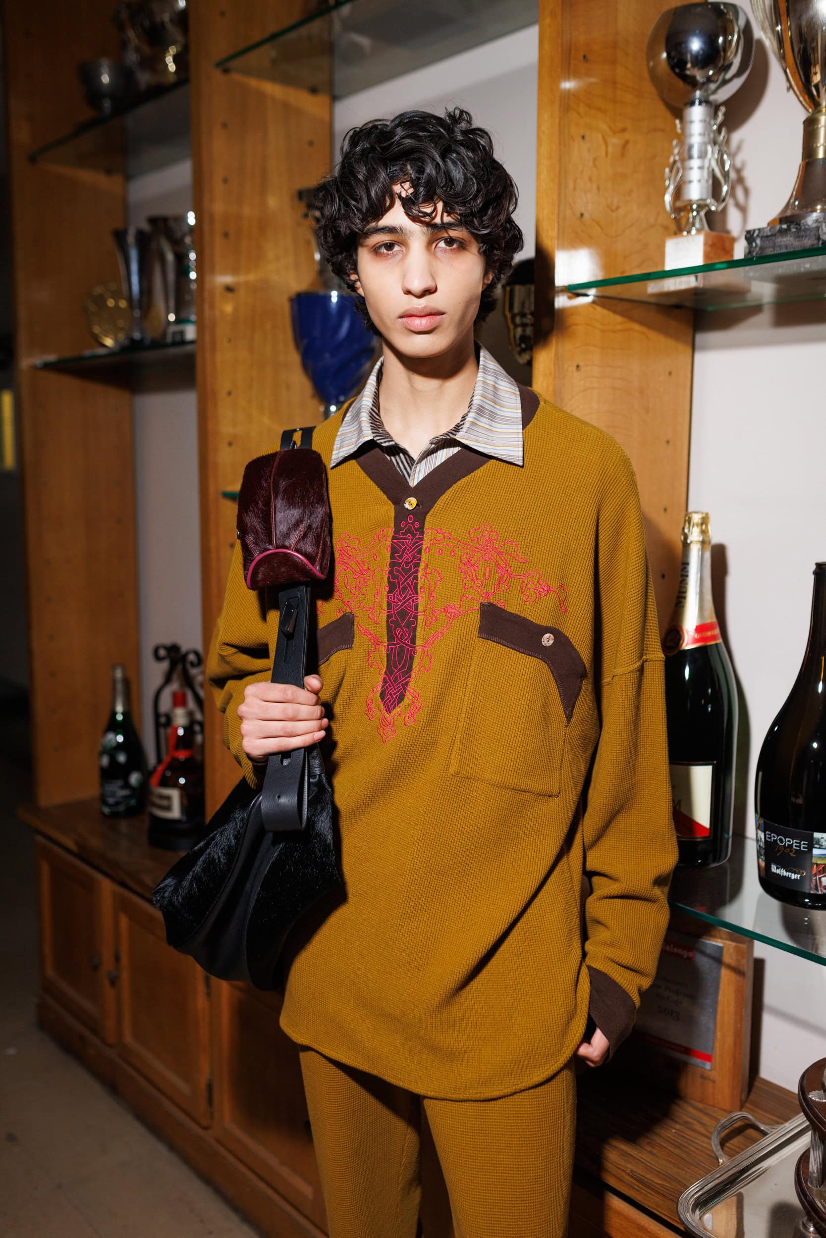 Kiko Kostadinov Fall 2025 Men’s Fashion Show Backstage