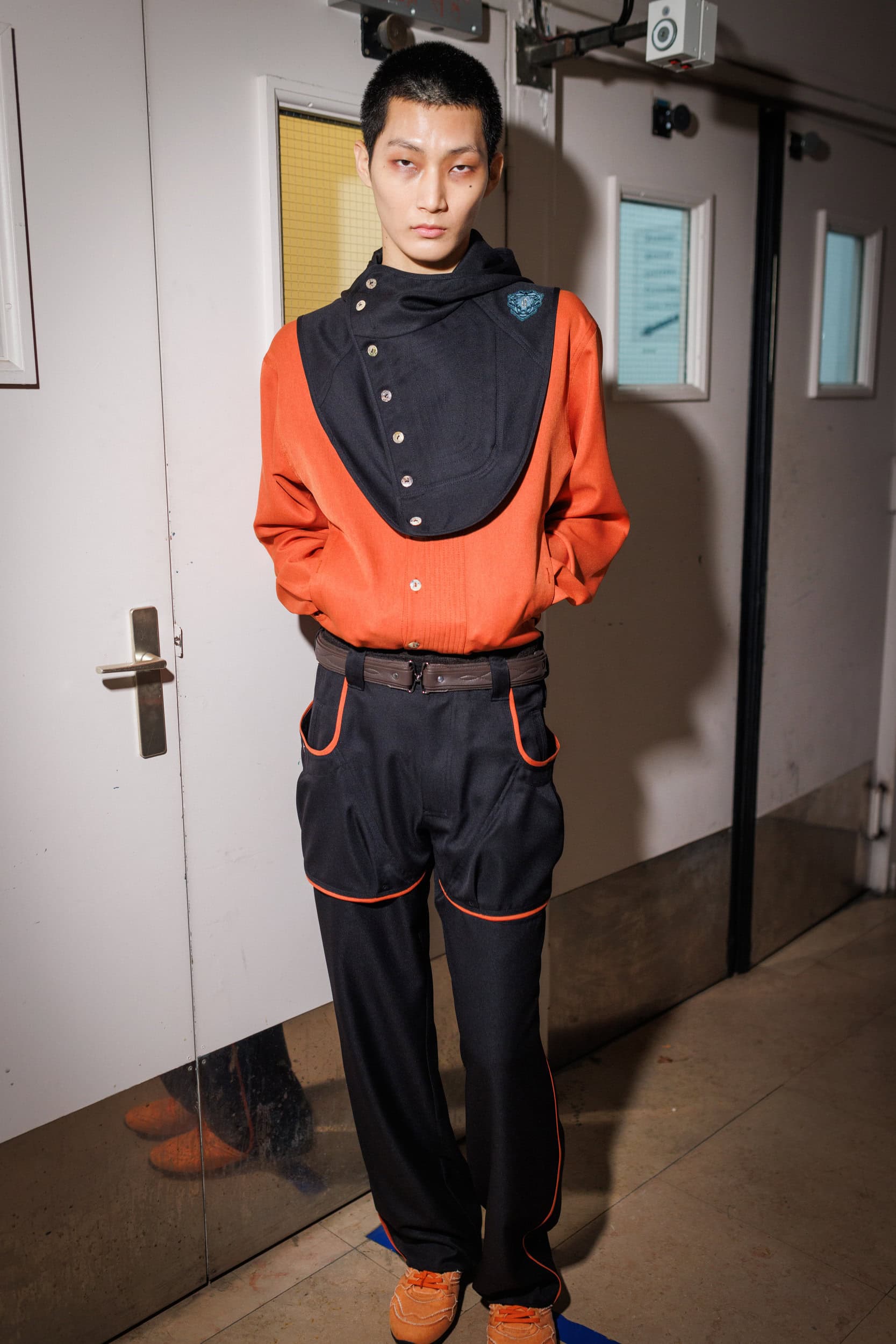 Kiko Kostadinov Fall 2025 Men’s Fashion Show Backstage