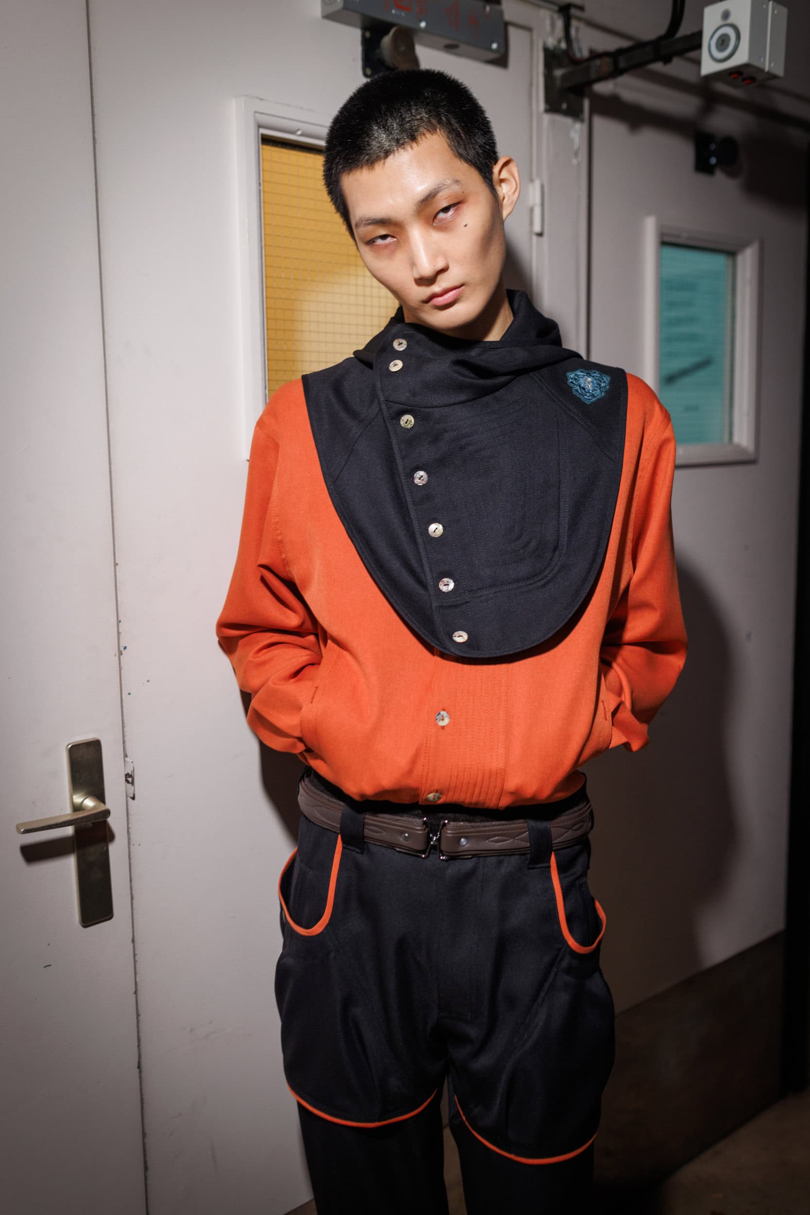 Kiko Kostadinov Fall 2025 Men’s Fashion Show Backstage