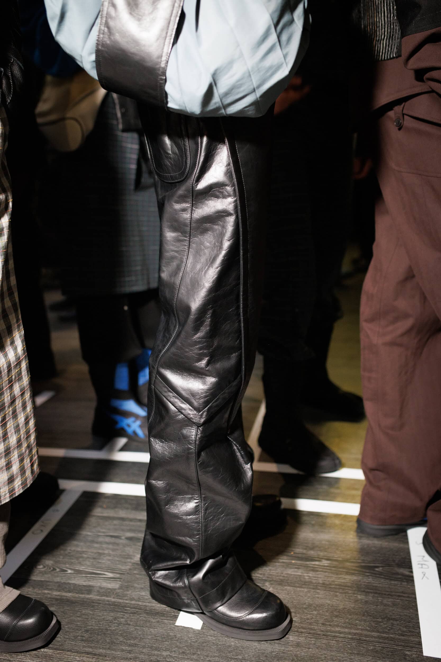 Kiko Kostadinov Fall 2025 Men’s Fashion Show Backstage