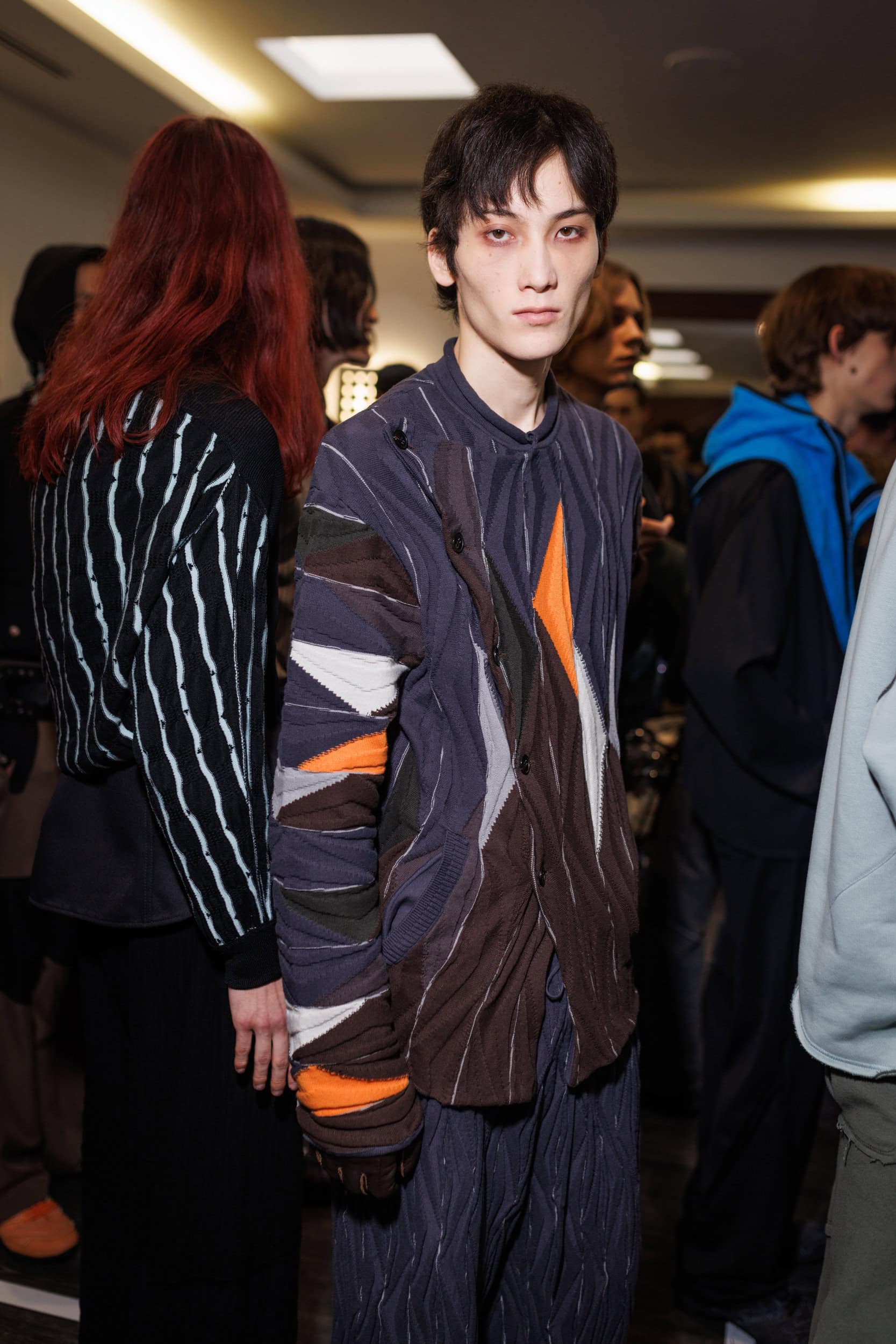 Kiko Kostadinov Fall 2025 Men’s Fashion Show Backstage