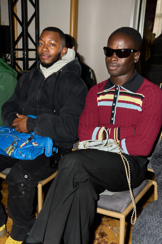 Kiko Kostadinov Fall 2025 Men’s Fashion Show Front Row