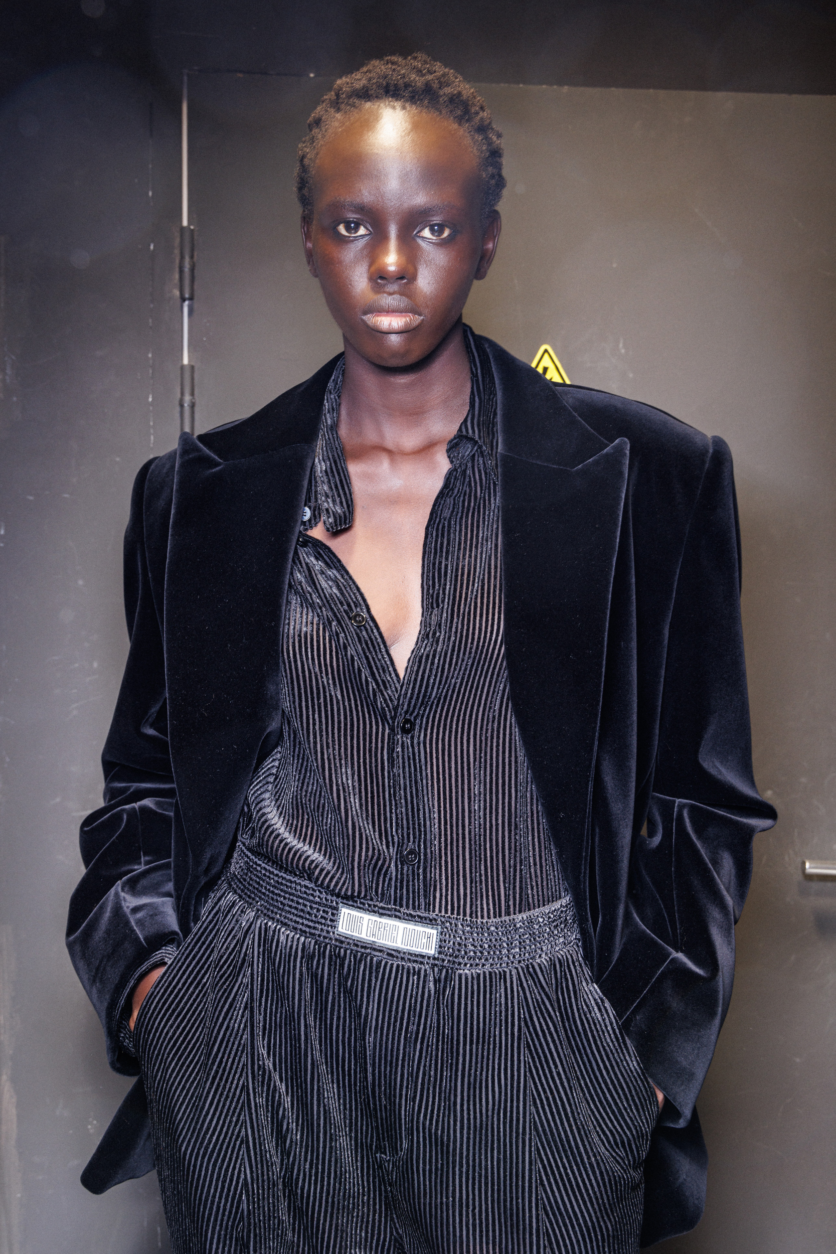 Lgn Louis Gabriel Nouchi Fall 2025 Men’s Fashion Show Backstage