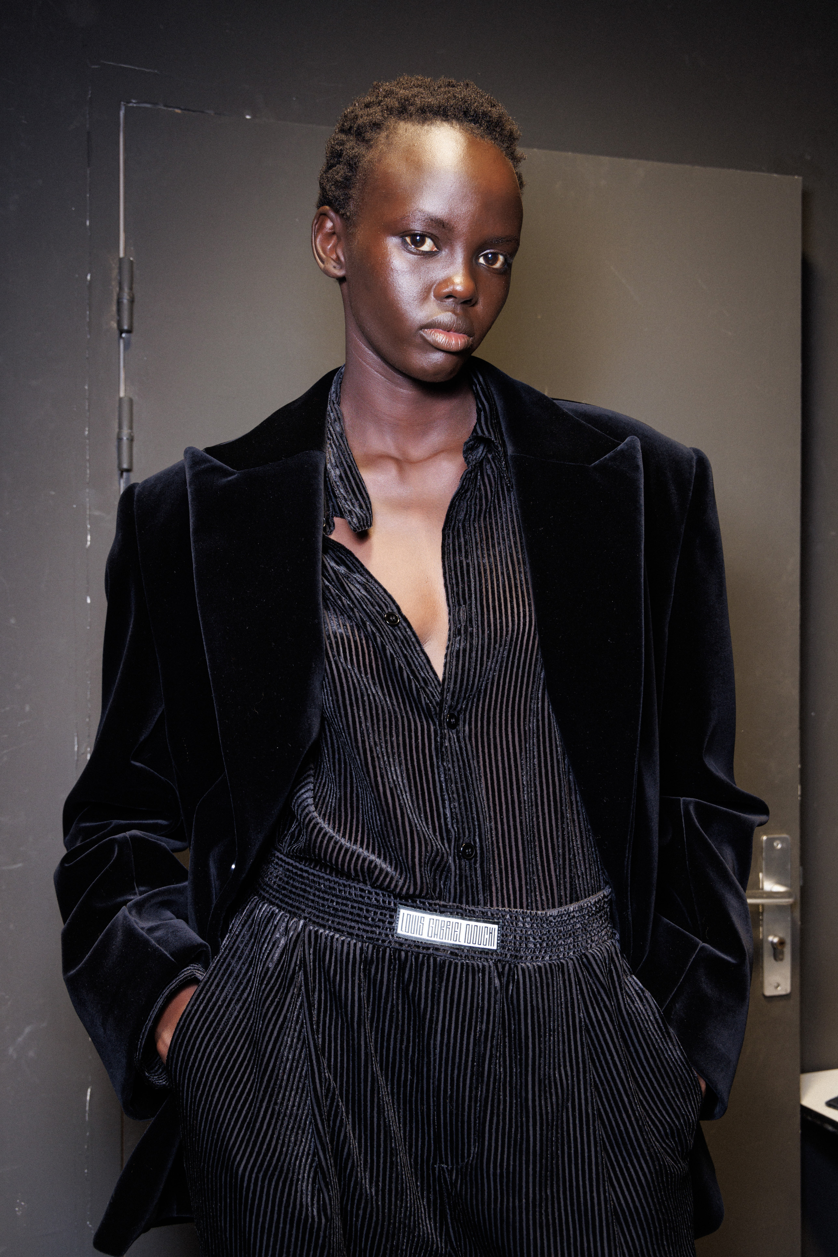 Lgn Louis Gabriel Nouchi Fall 2025 Men’s Fashion Show Backstage