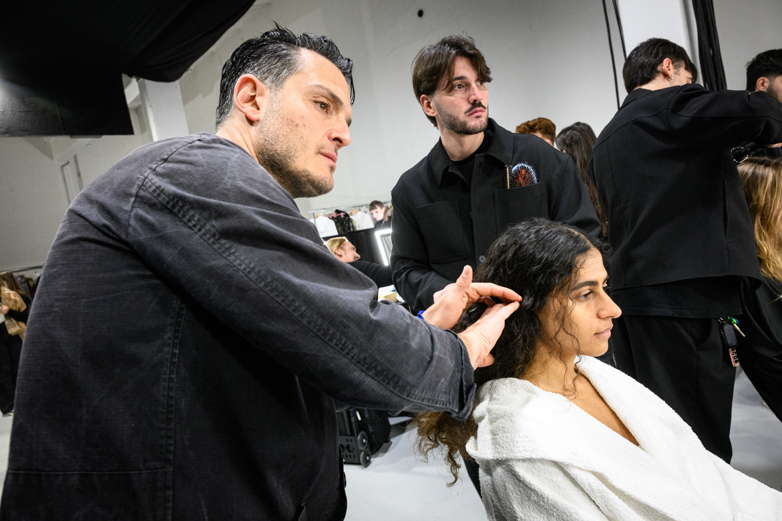 Pierre-louis Mascia Fall 2025 Men’s Fashion Show Backstage