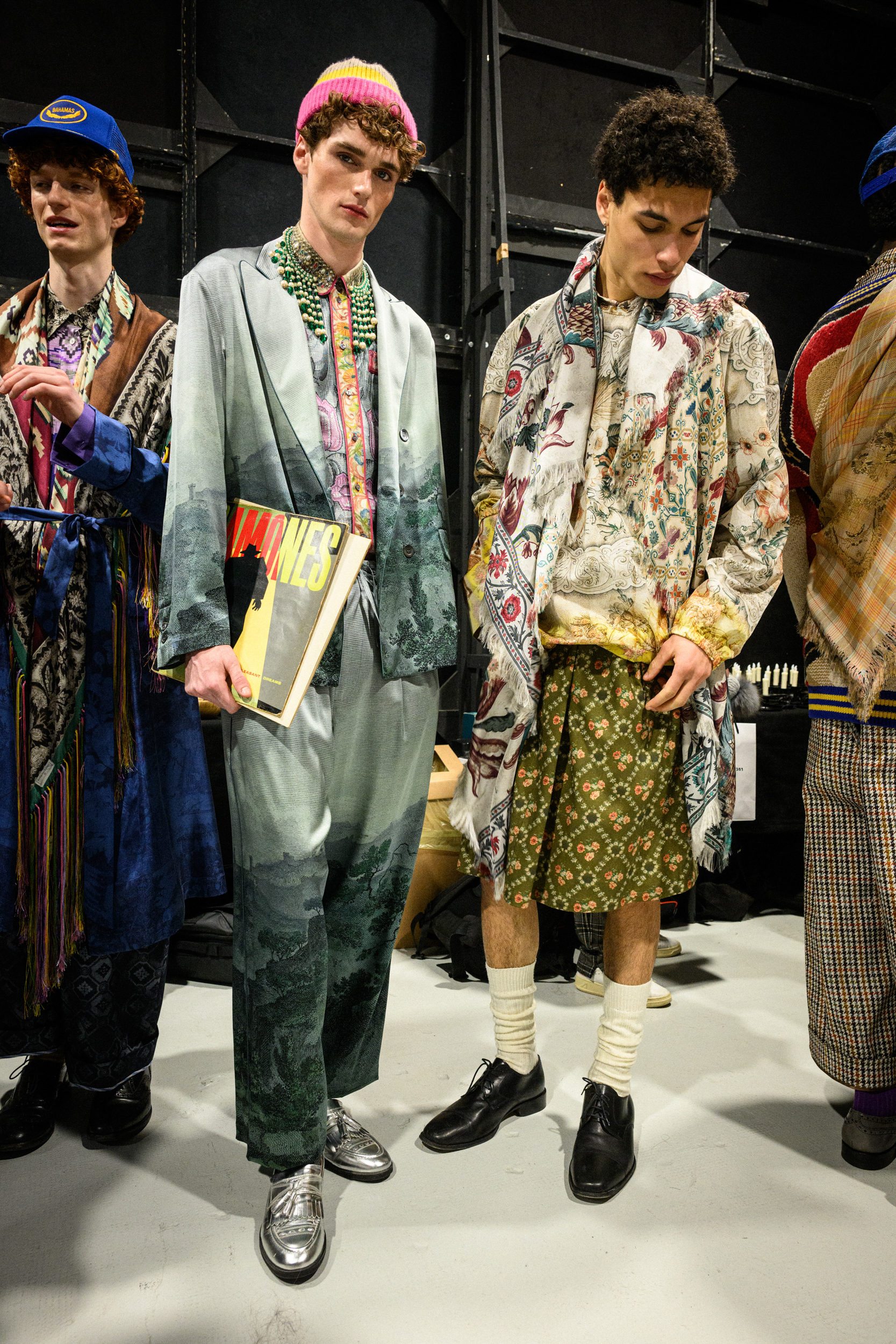 Pierre-louis Mascia Fall 2025 Men’s Fashion Show Backstage