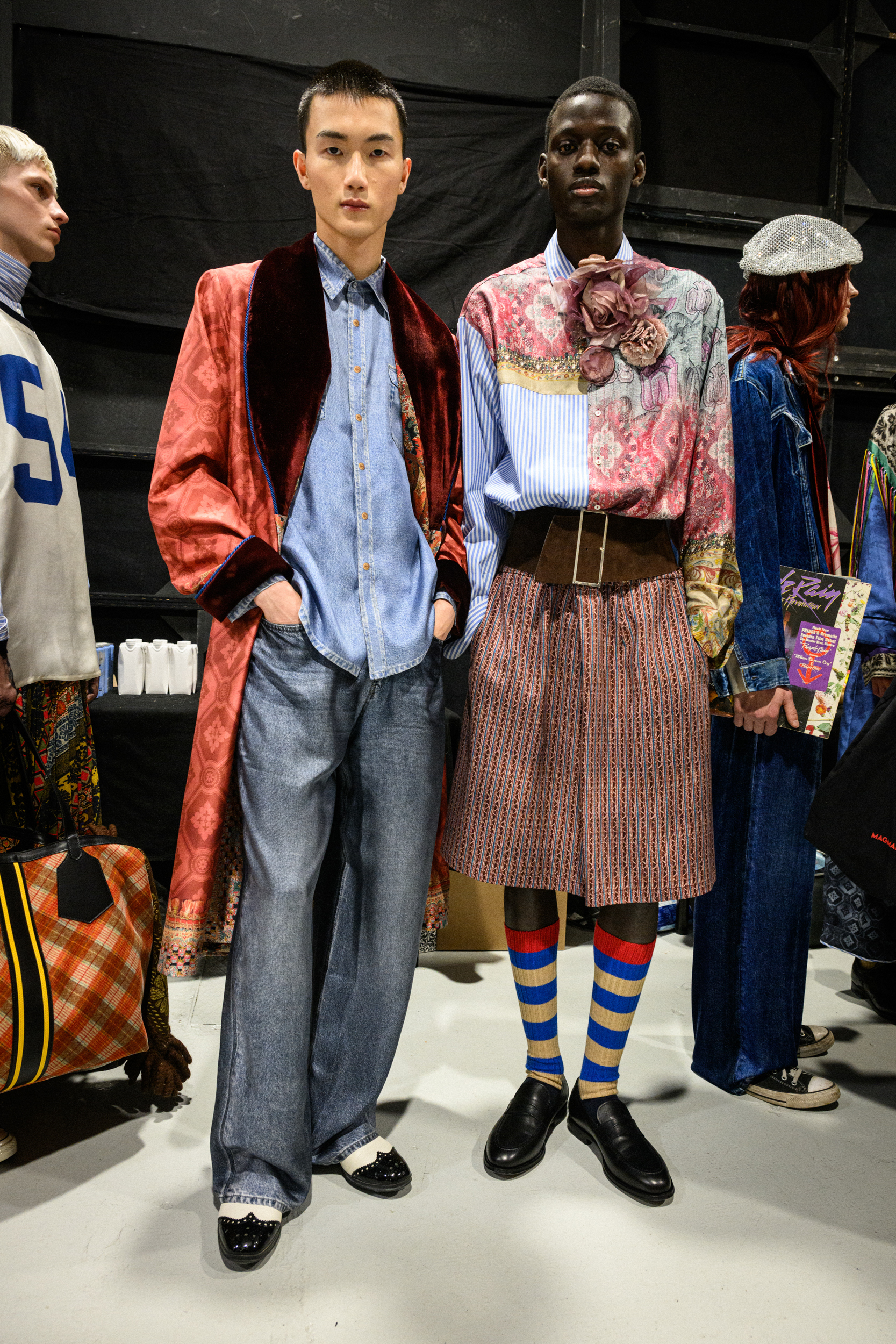 Pierre-louis Mascia Fall 2025 Men’s Fashion Show Backstage