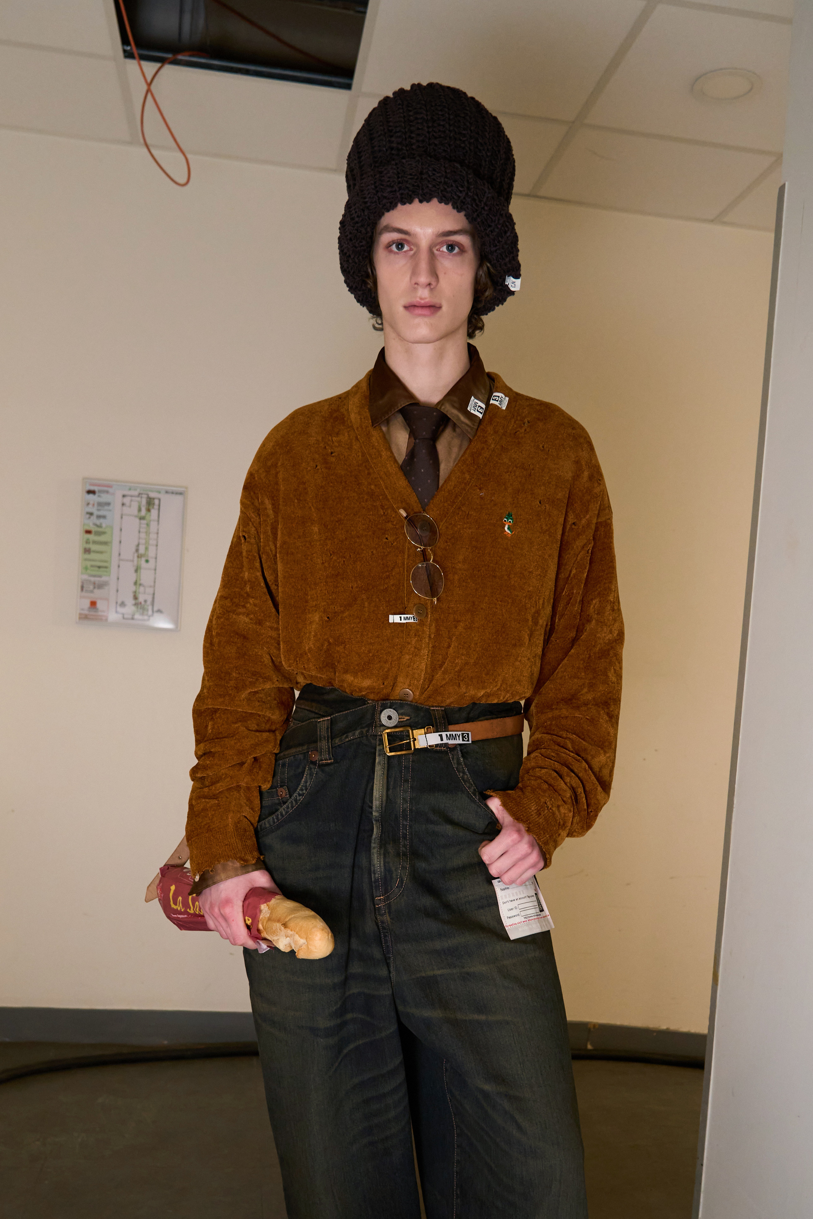 Maison Mihara Yasuhiro Fall 2025 Men’s Fashion Show Backstage