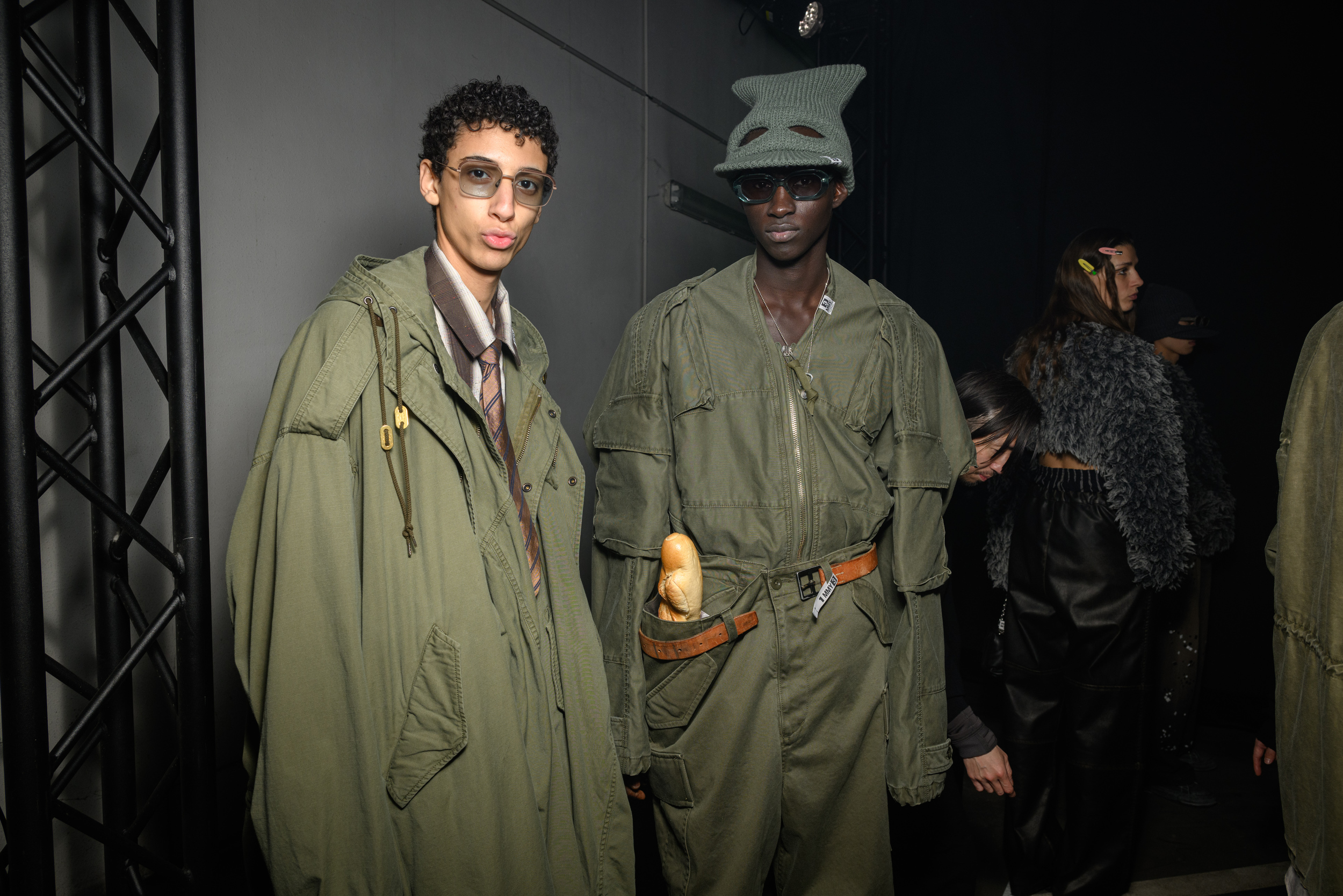 Maison Mihara Yasuhiro Fall 2025 Men’s Fashion Show Backstage