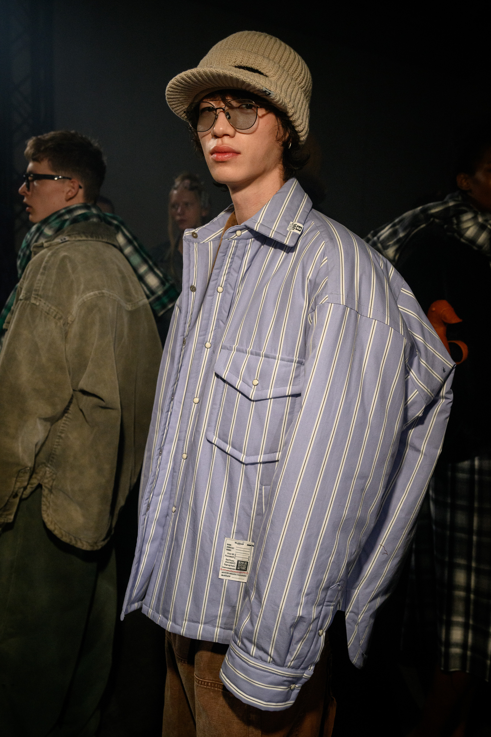 Maison Mihara Yasuhiro Fall 2025 Men’s Fashion Show Backstage