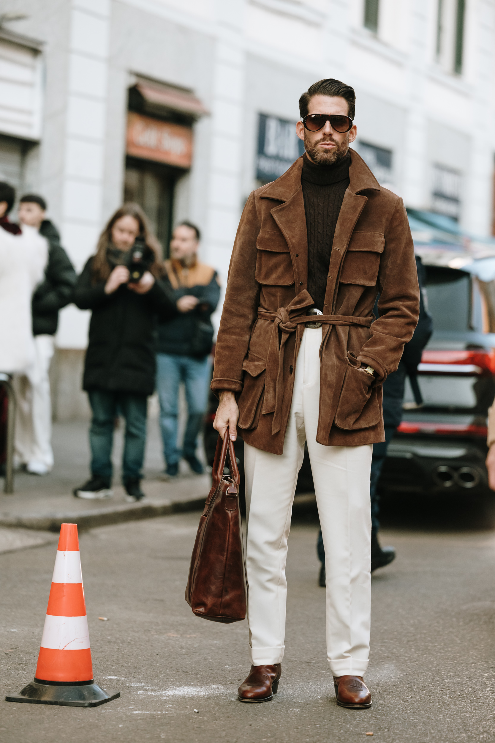 Milan Men's Street Style Fall 2025 Shows