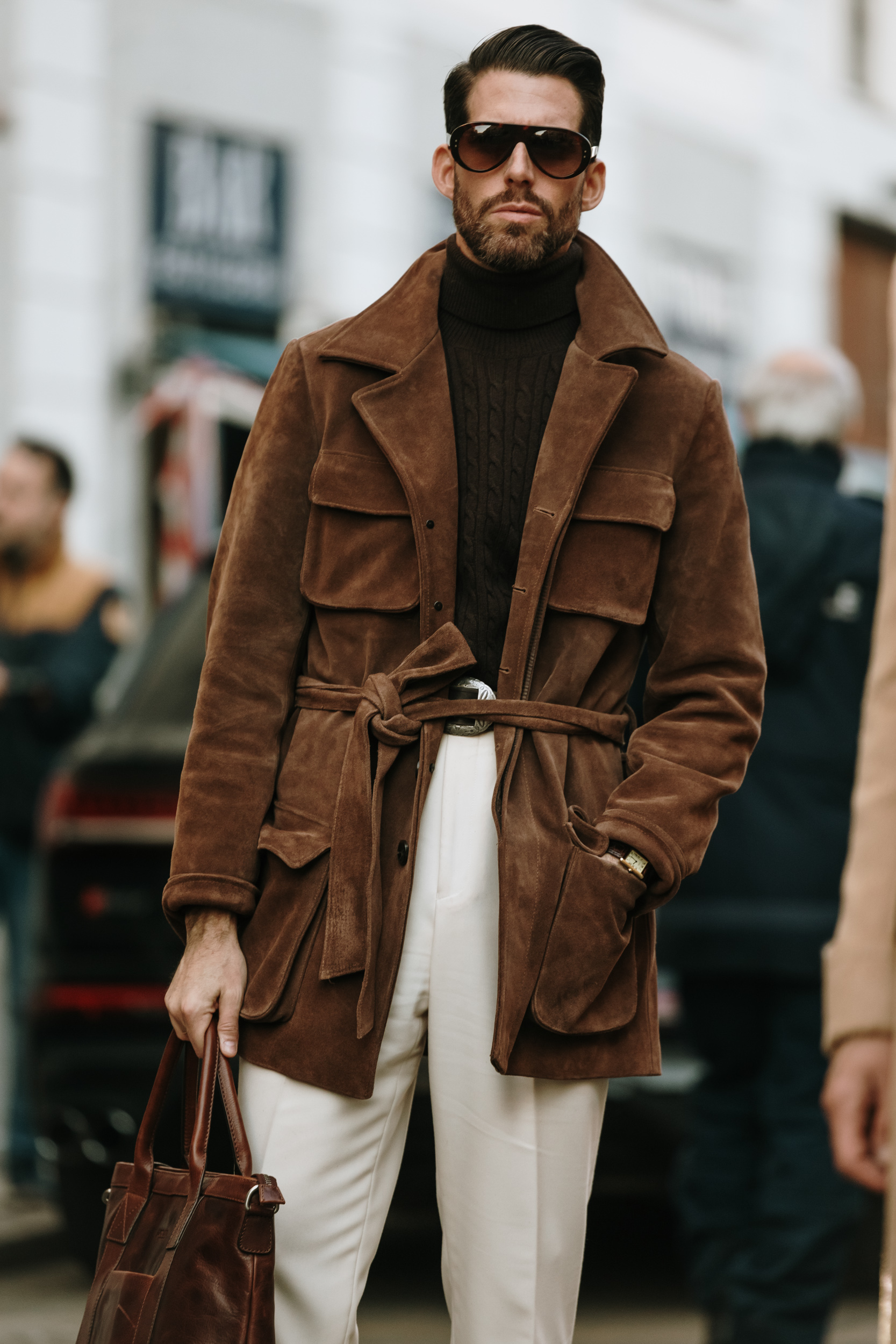 Milan Men's Street Style Fall 2025 Shows