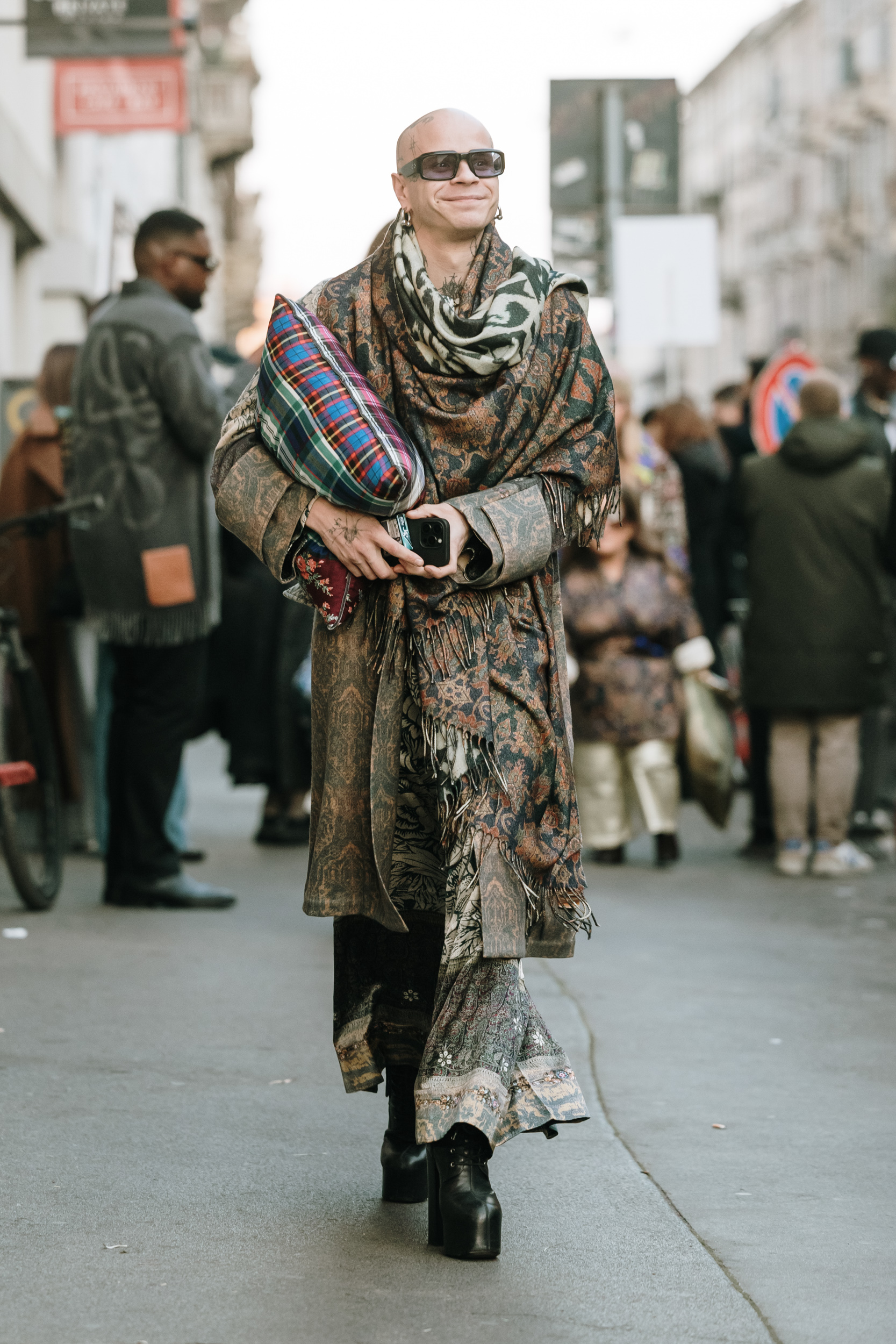 Milan Men's Street Style Fall 2025 Shows