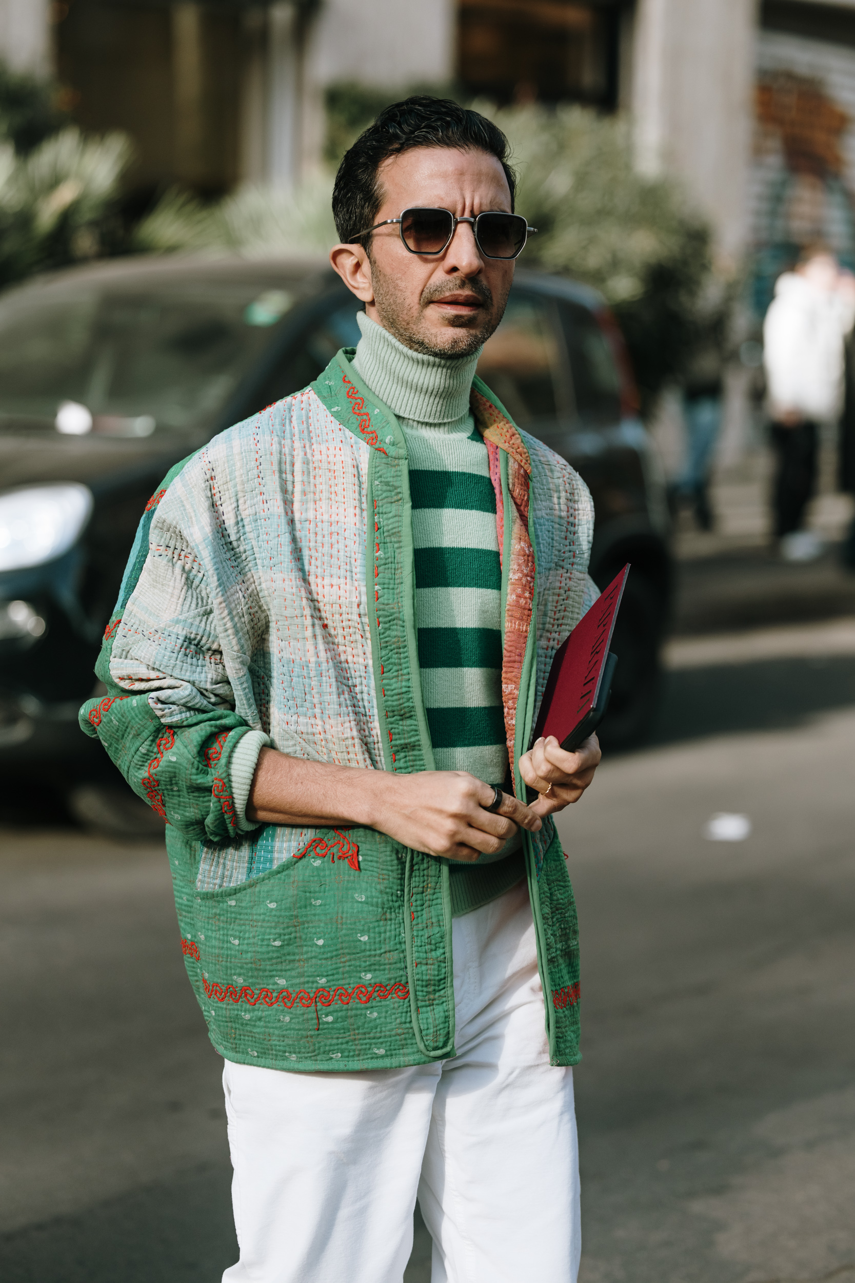 Milan Men's Street Style Fall 2025 Shows