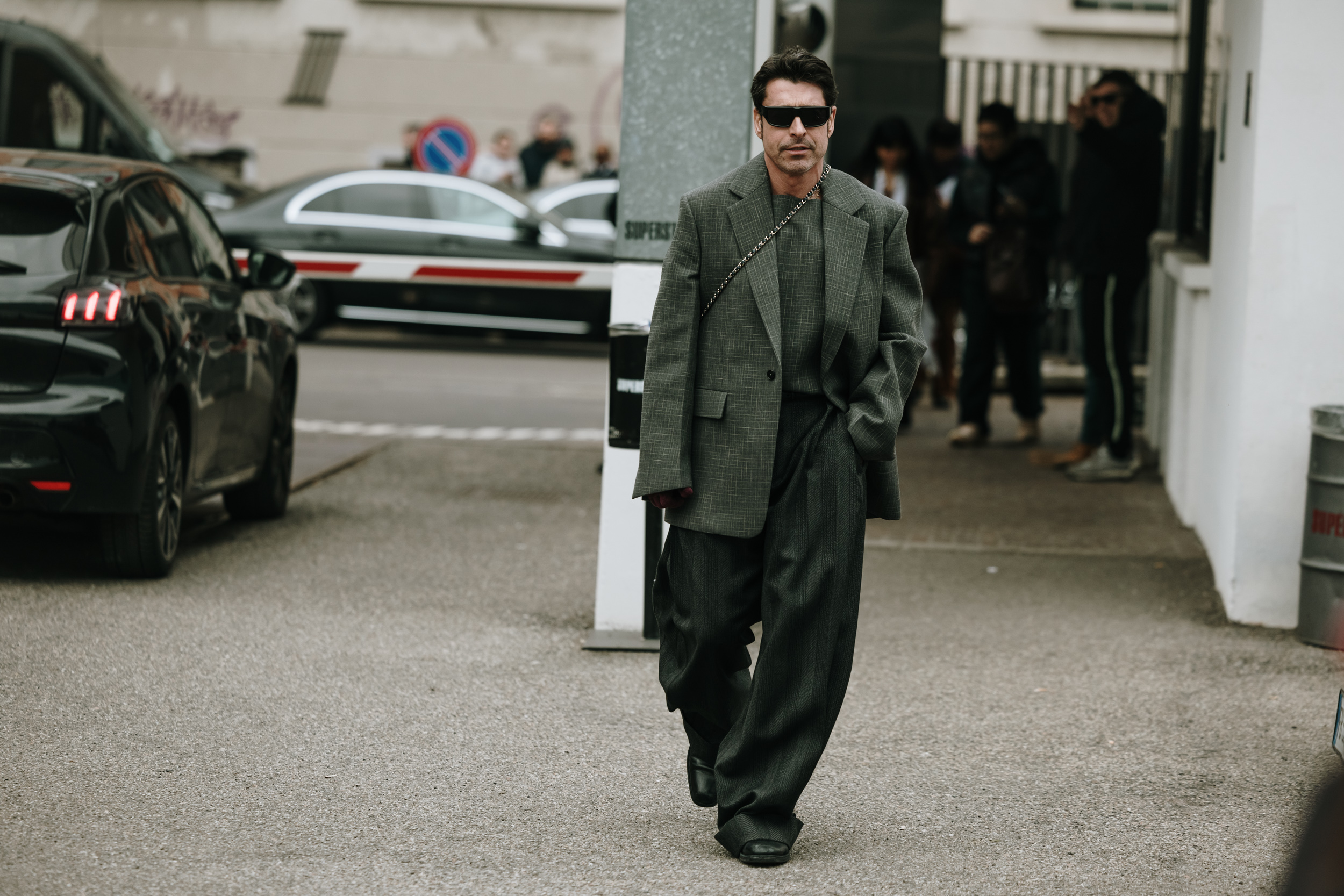 Milan Men's Street Style Fall 2025 Shows