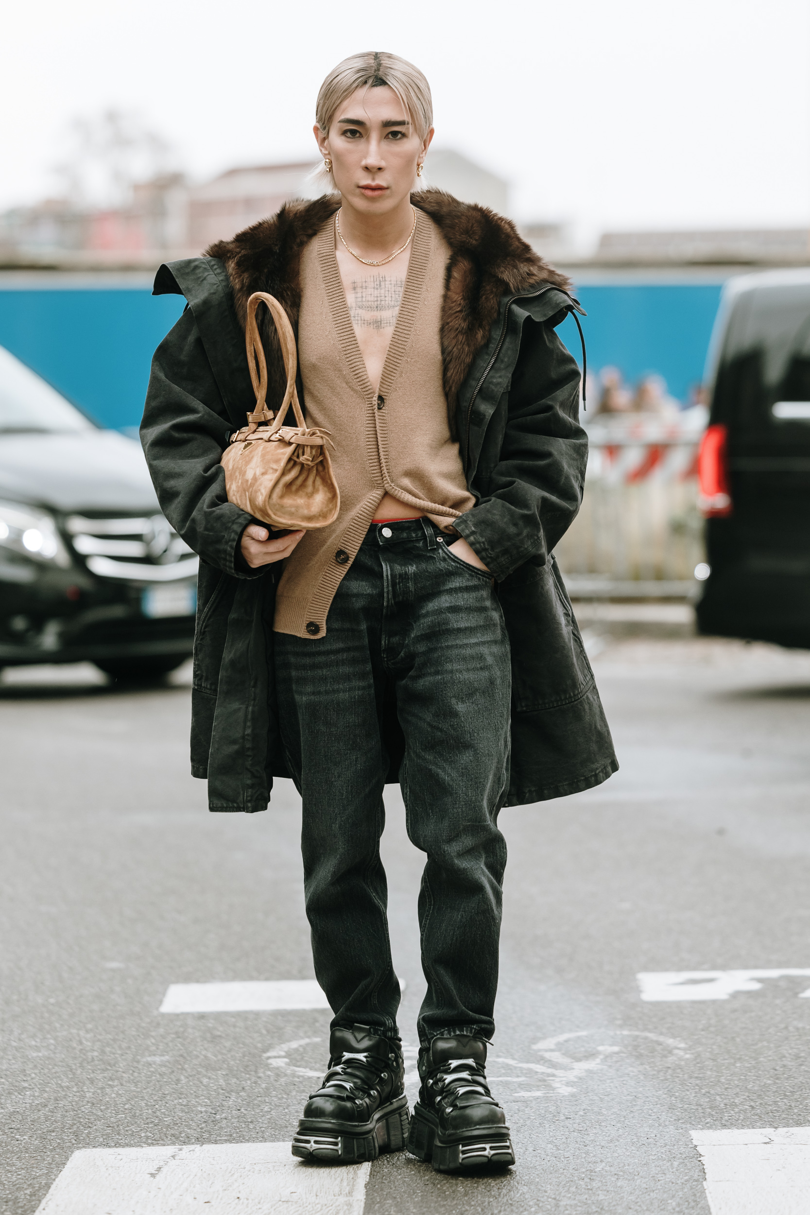 Milan Men's Street Style Fall 2025 Shows