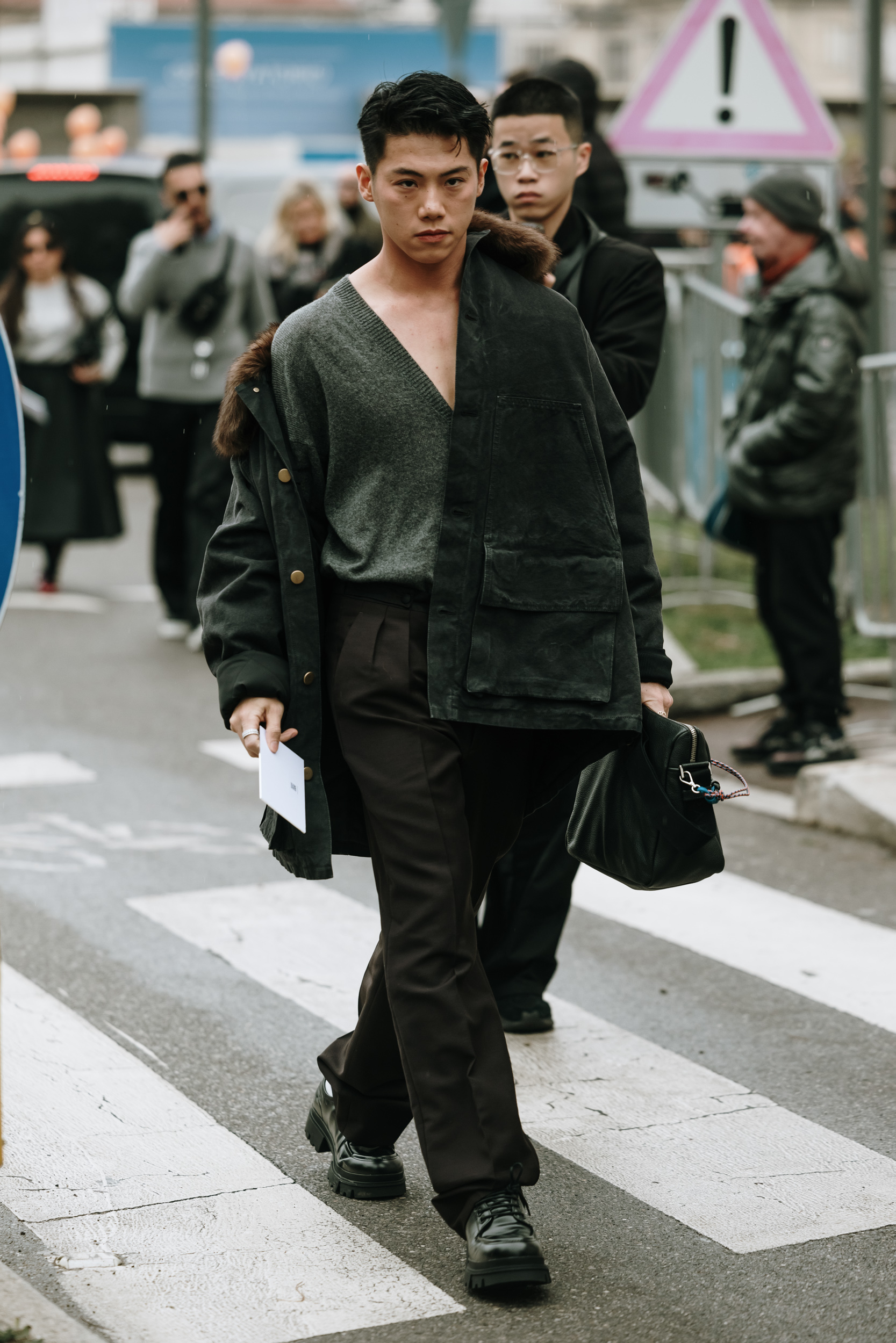 Milan Men's Street Style Fall 2025 Shows