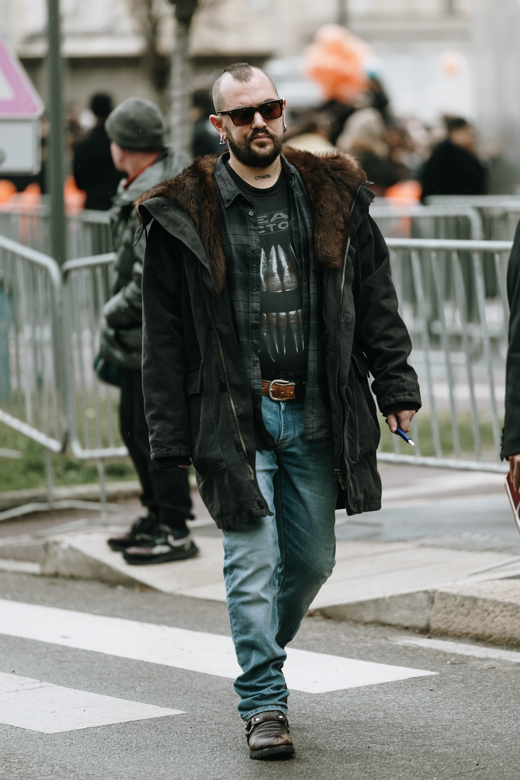 Milan Men's Street Style Fall 2025 Shows