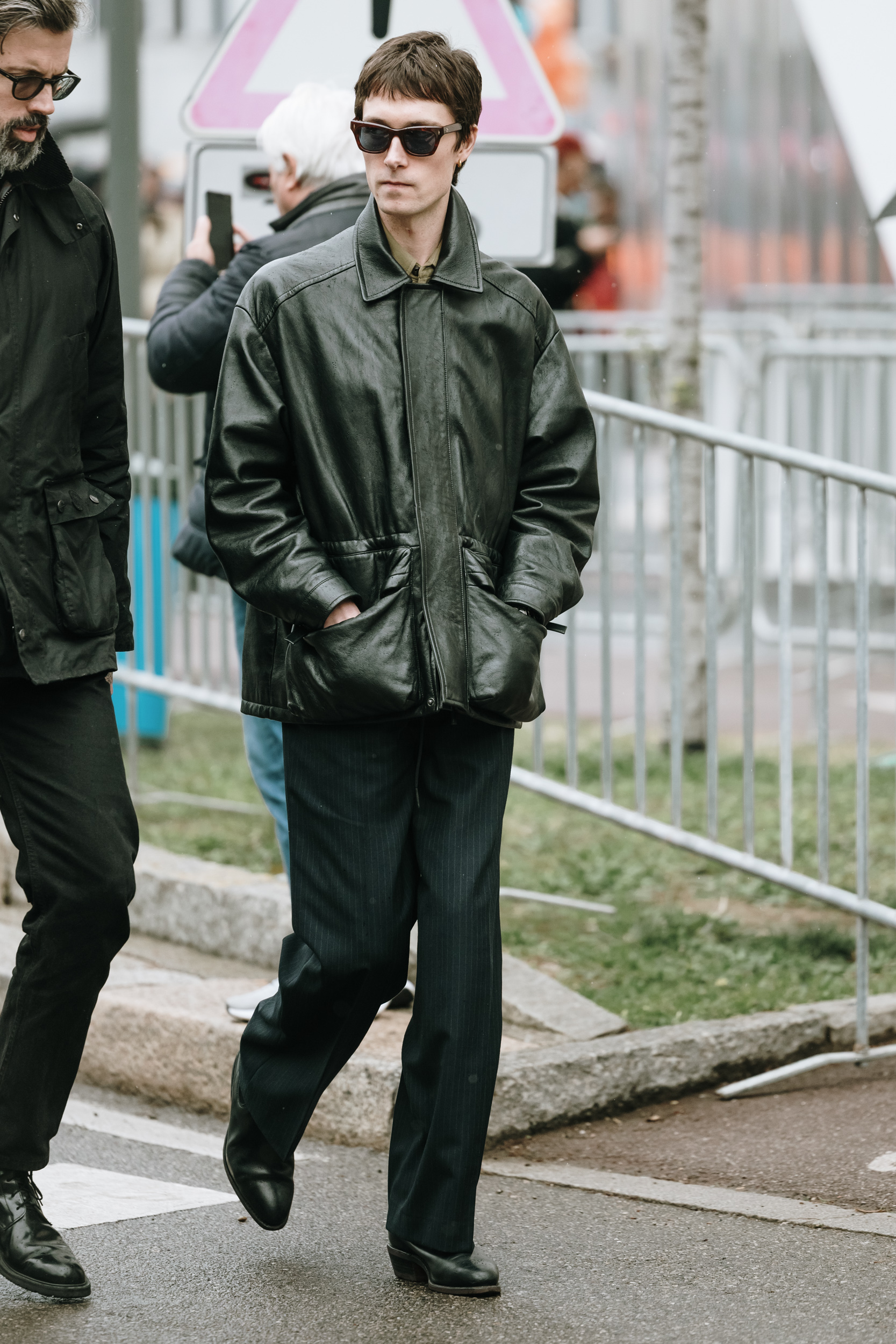 Milan Men's Street Style Fall 2025 Shows