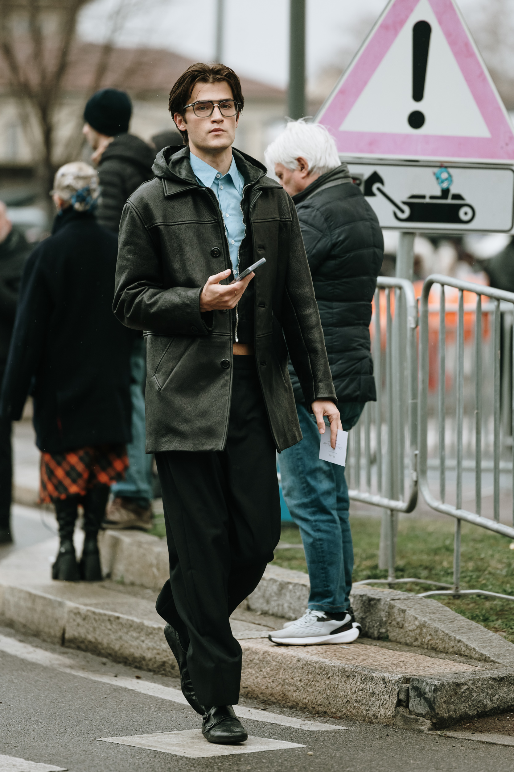 Milan Men's Street Style Fall 2025 Shows