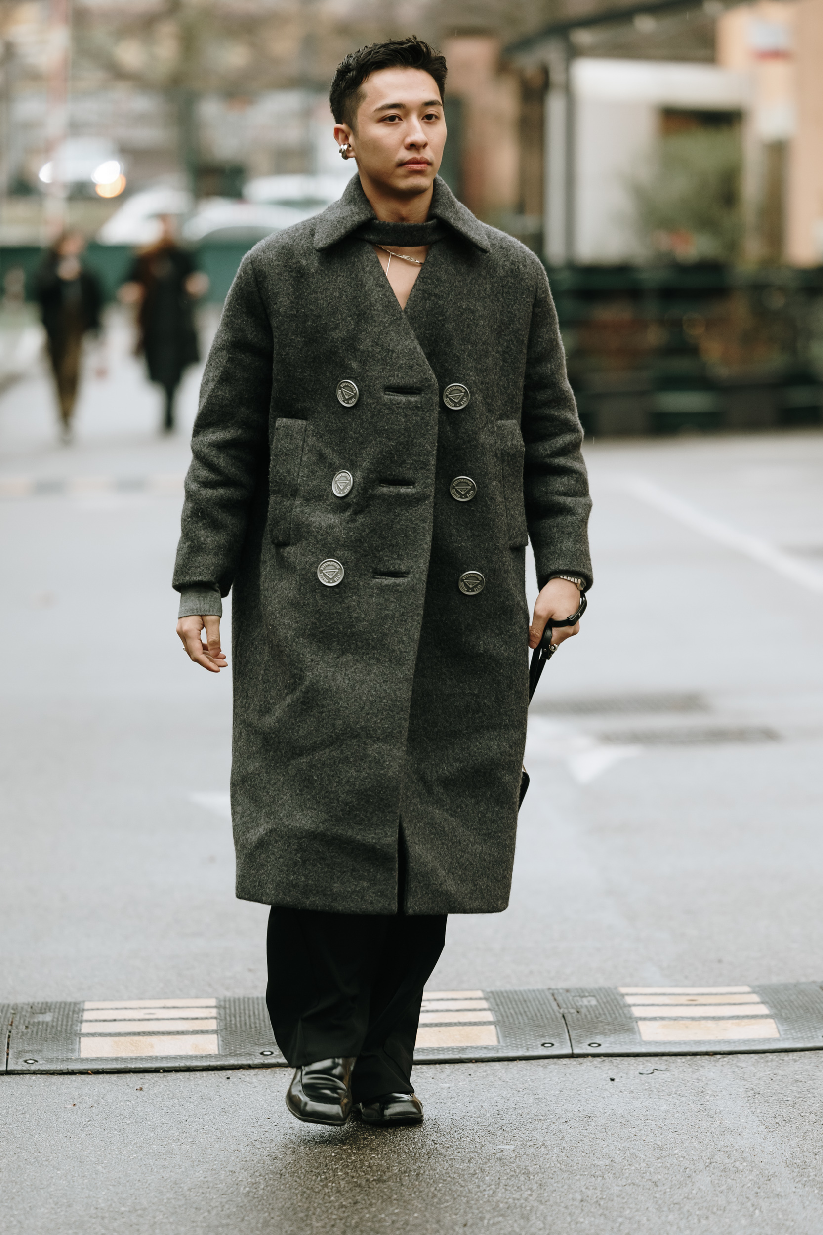 Milan Men's Street Style Fall 2025 Shows