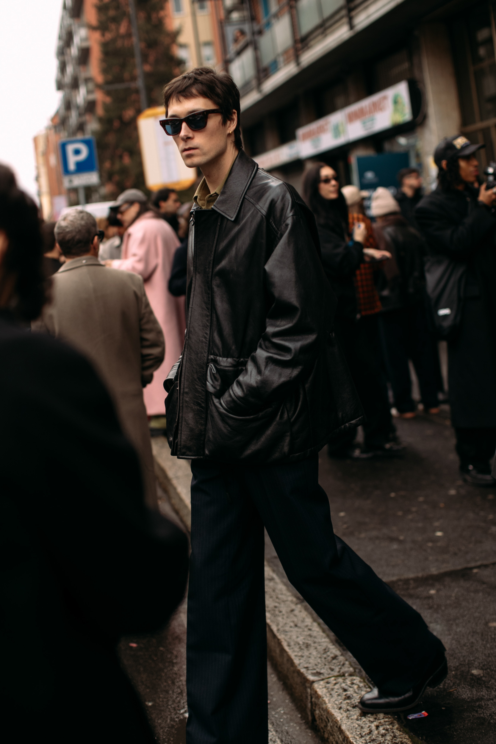 Milan Men's Street Style Fall 2025 Shows