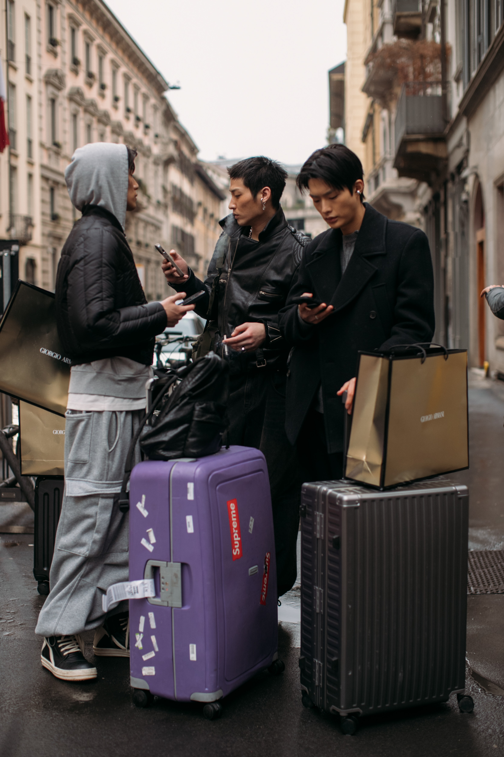 Milan Men's Street Style Fall 2025 Shows