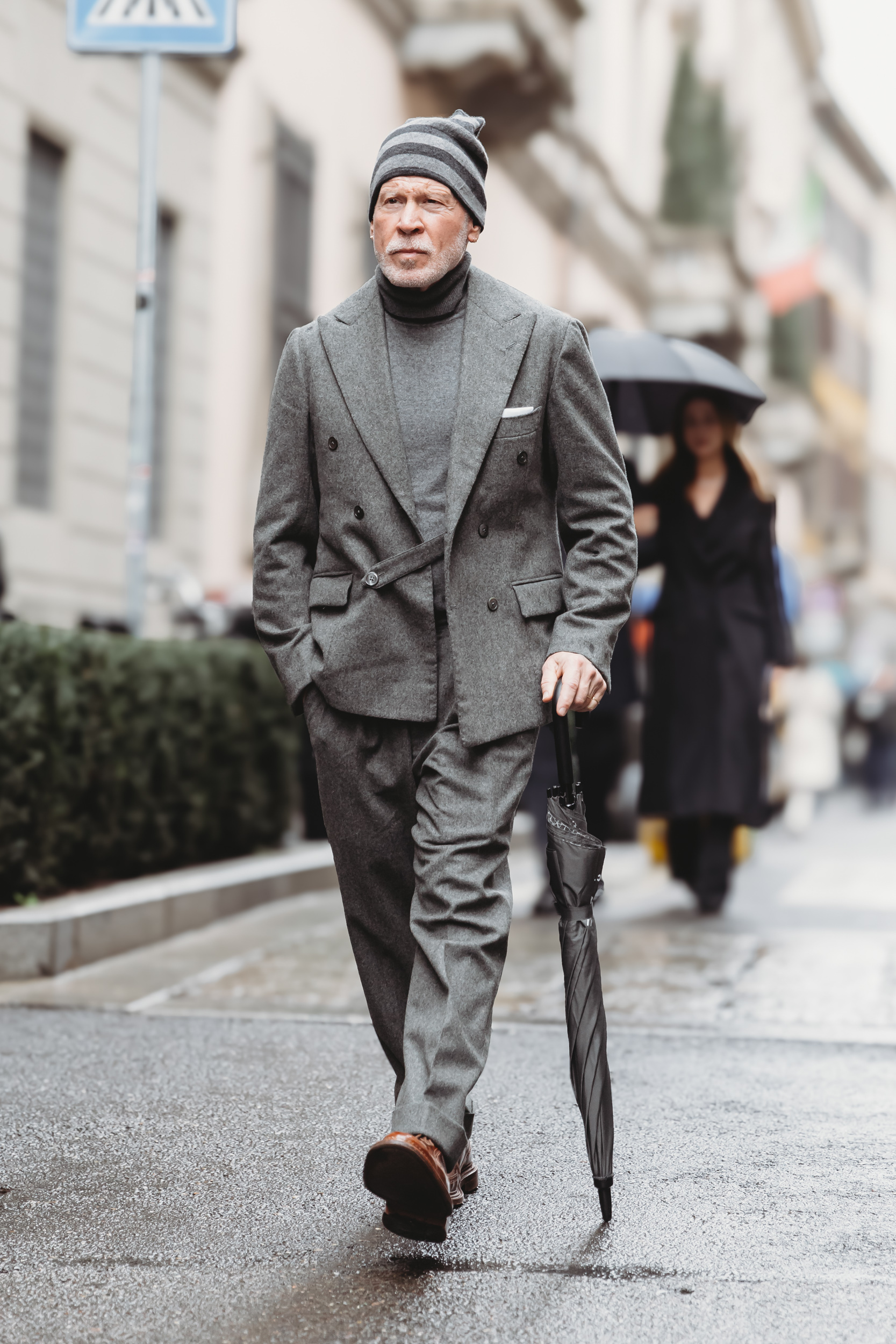 Milan Men's Street Style Fall 2025 Shows