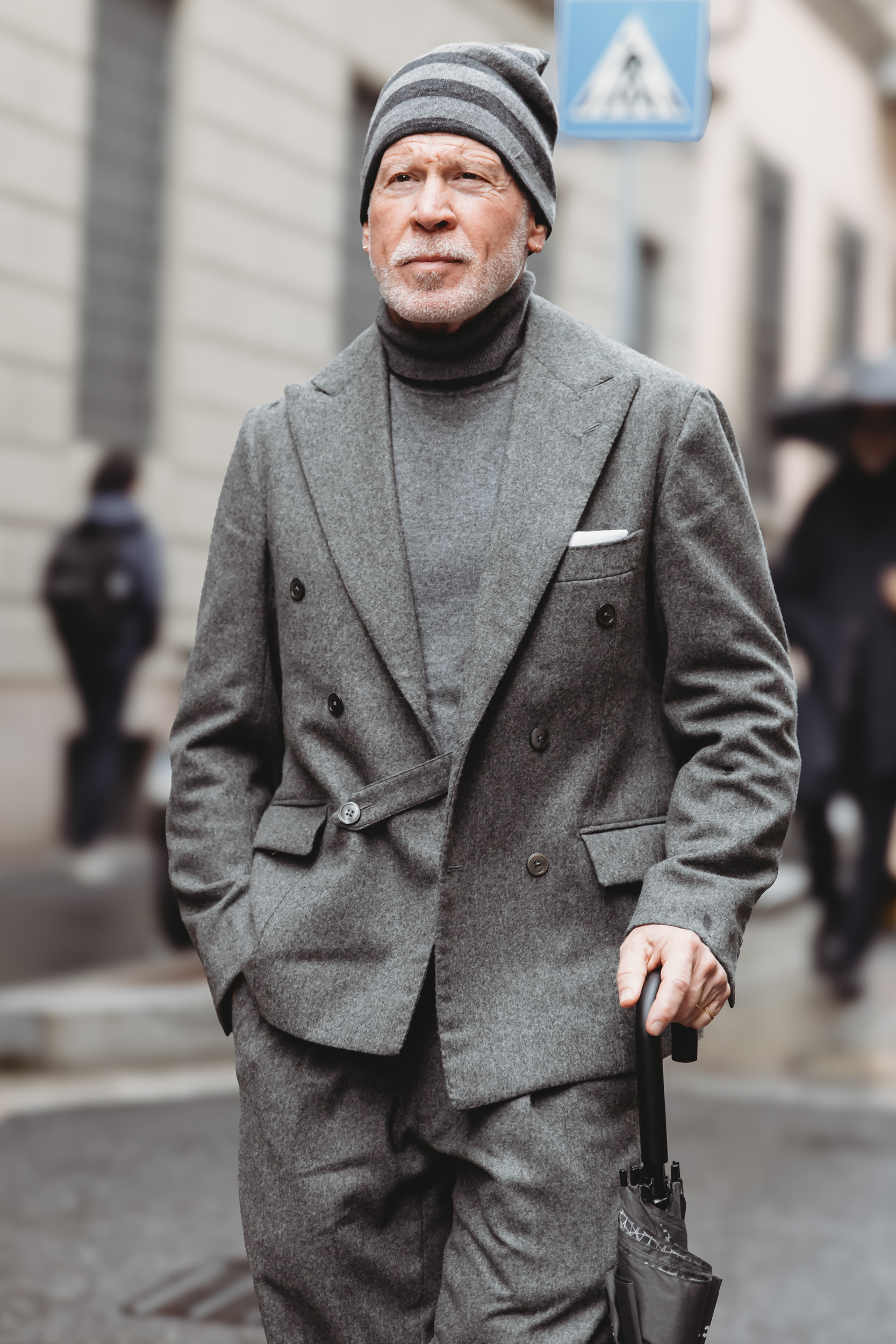 Milan Men's Street Style Fall 2025 Shows