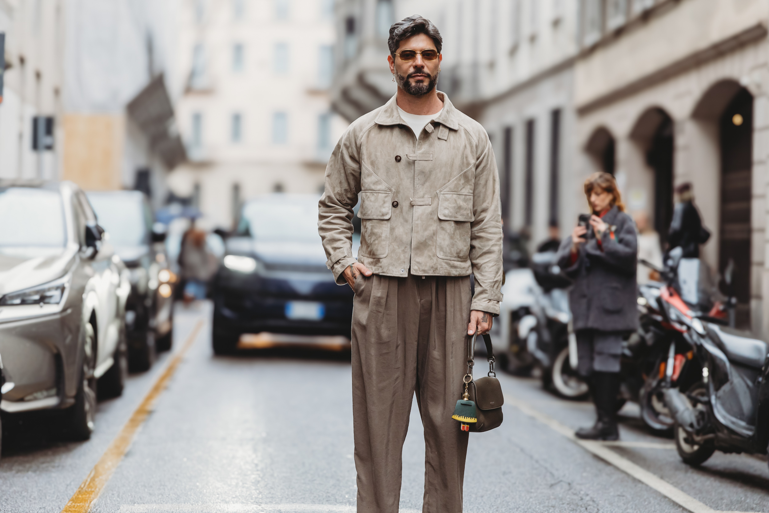 Milan Men's Street Style Fall 2025 Shows