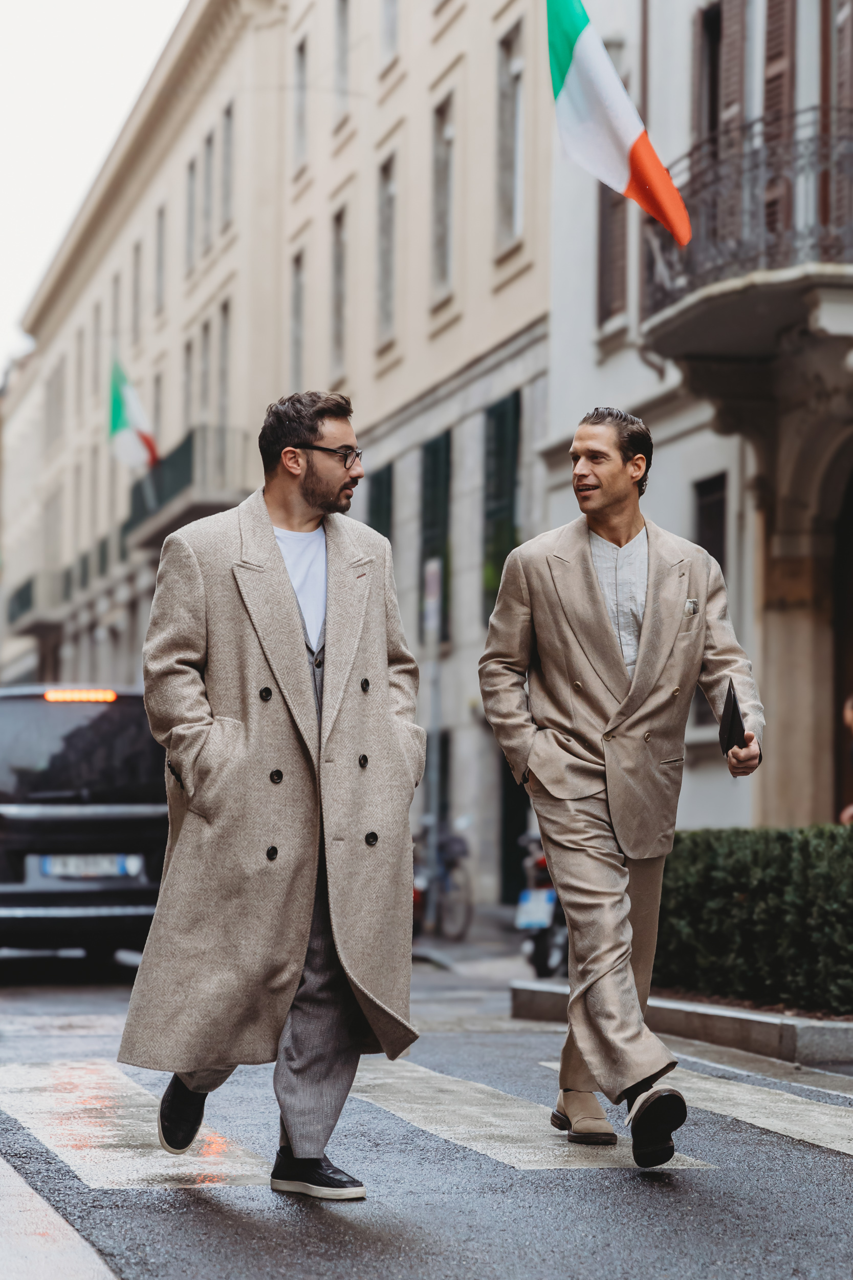 Milan Men's Street Style Fall 2025 Shows