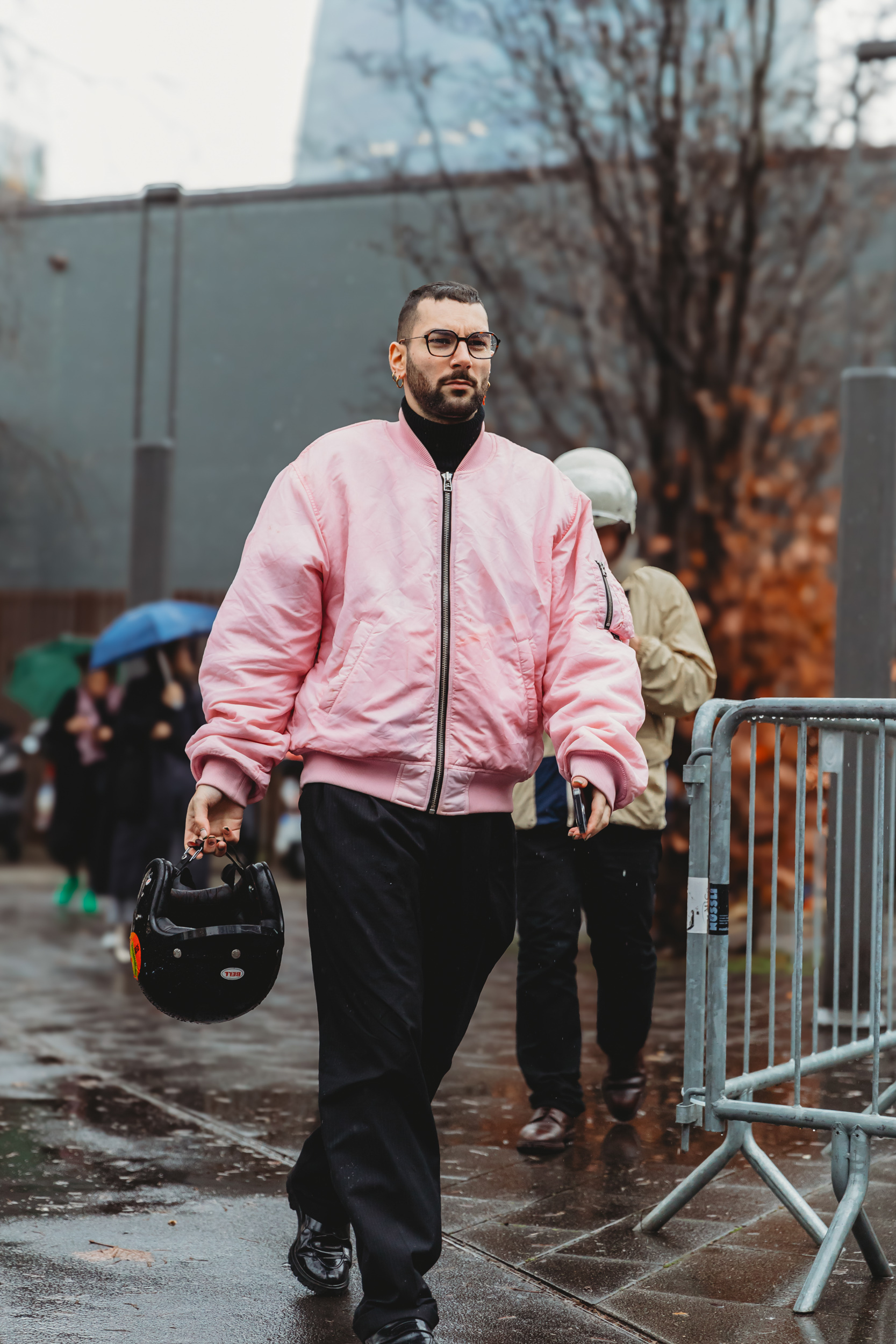 Milan Men's Street Style Fall 2025 Shows