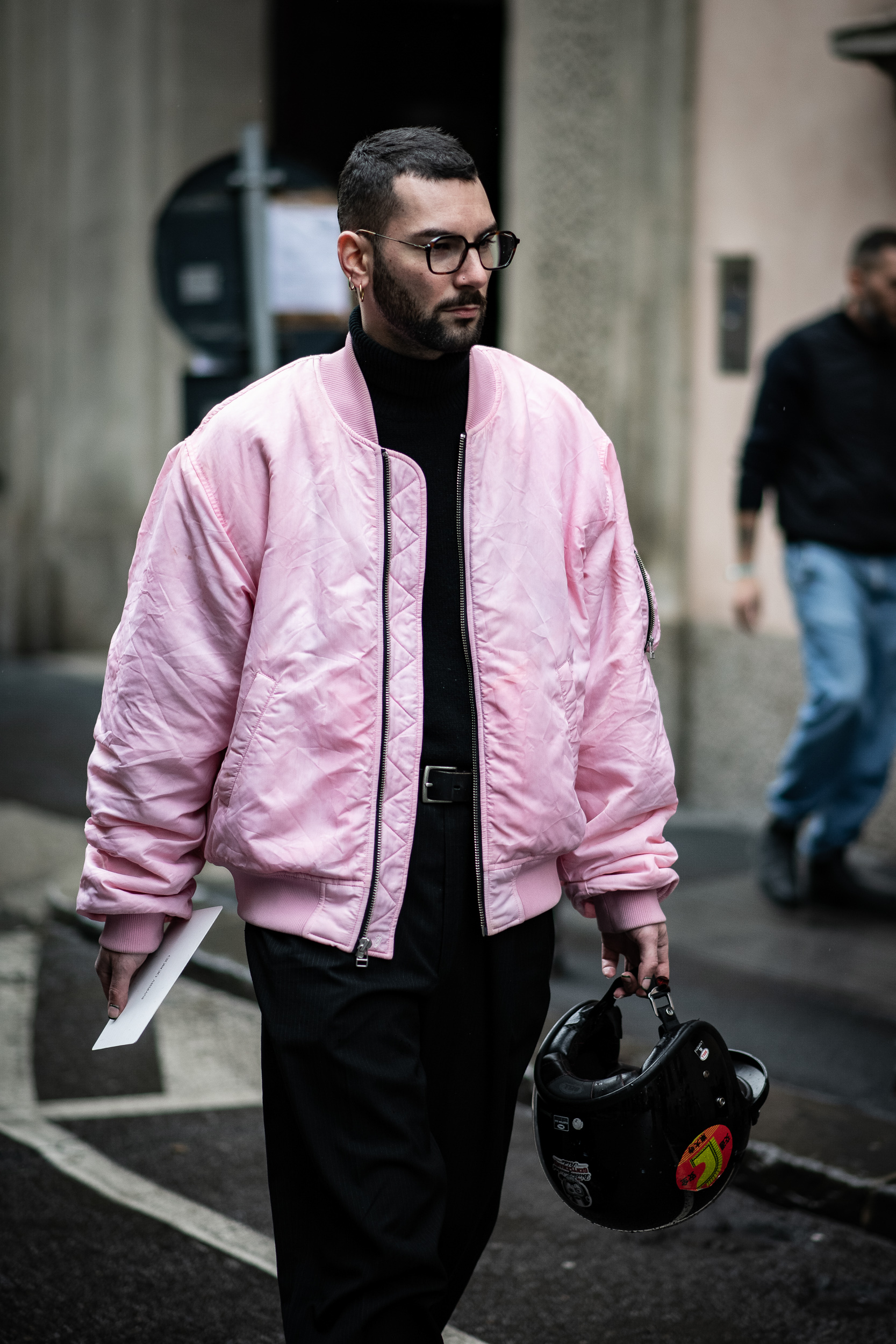 Milan Men's Street Style Fall 2025 Shows