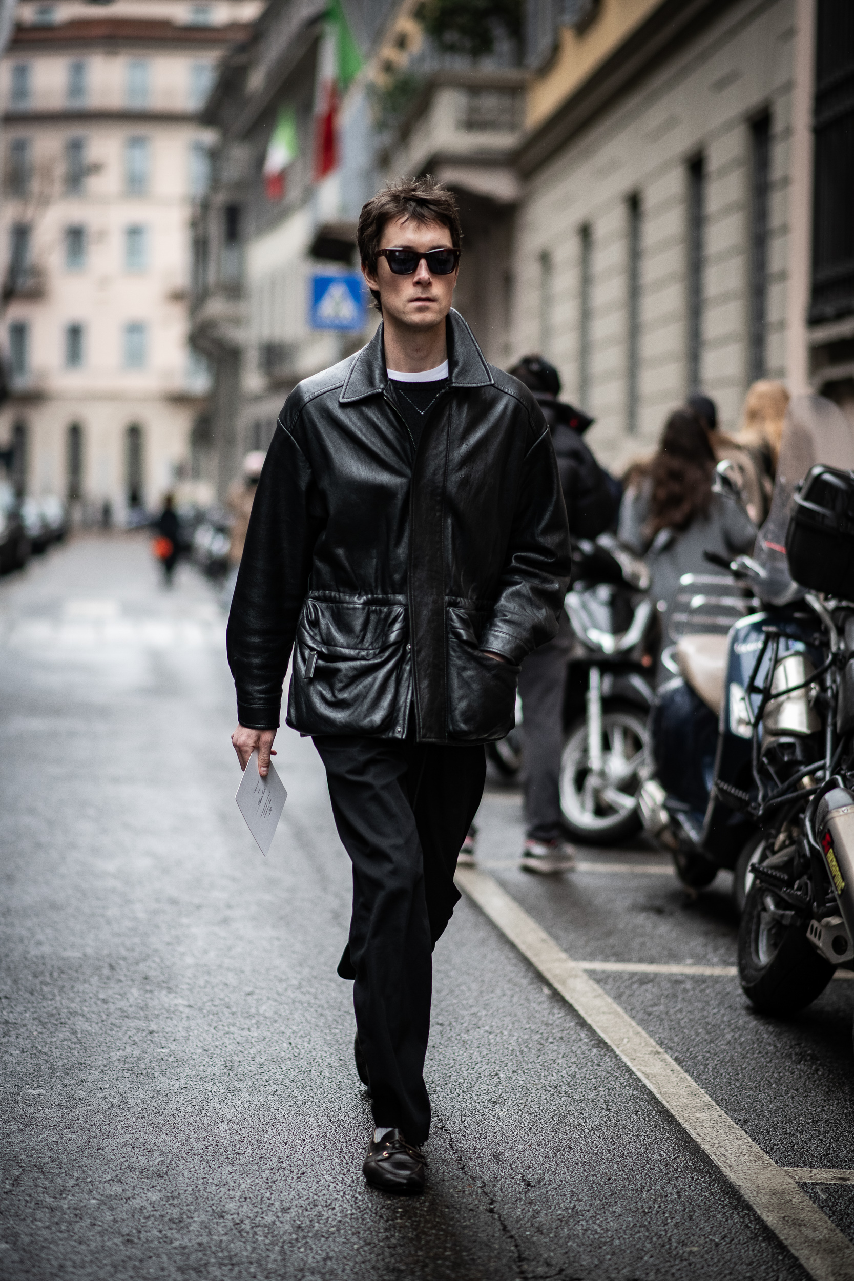 Milan Men's Street Style Fall 2025 Shows