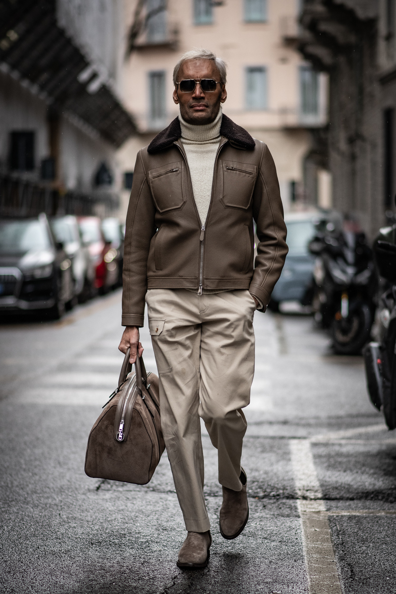 Milan Men's Street Style Fall 2025 Shows