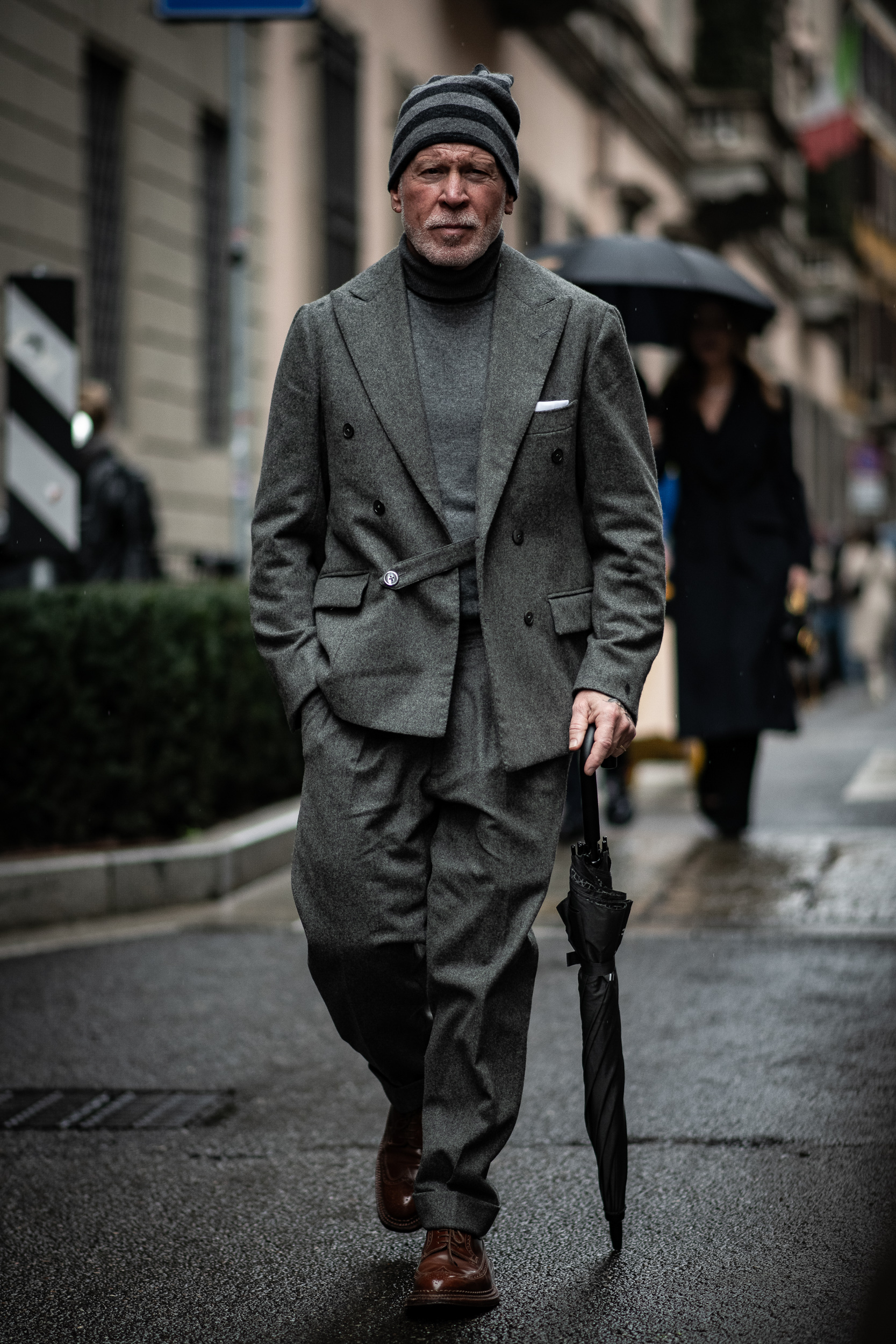 Milan Men's Street Style Fall 2025 Shows