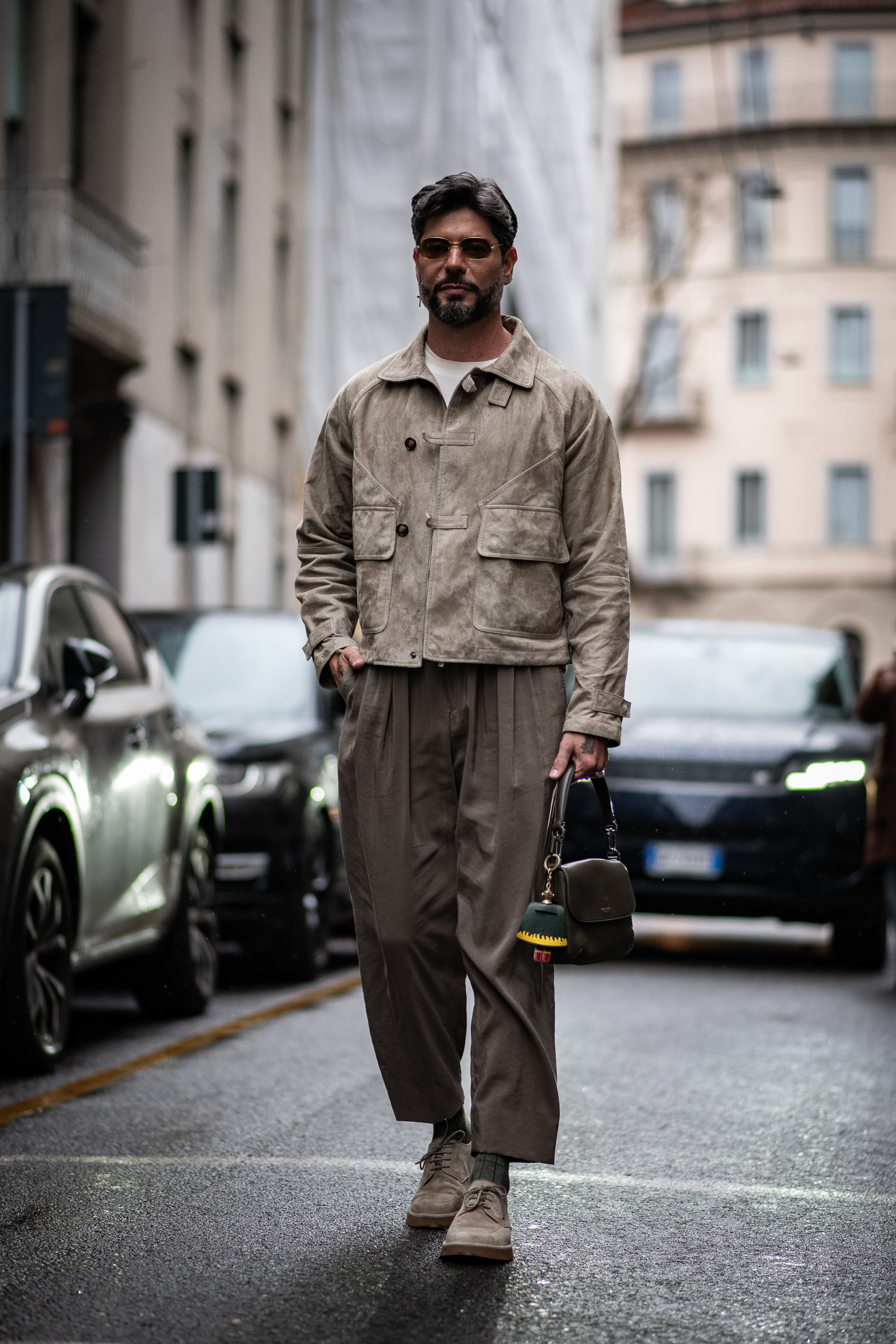 Milan Men's Street Style Fall 2025 Shows