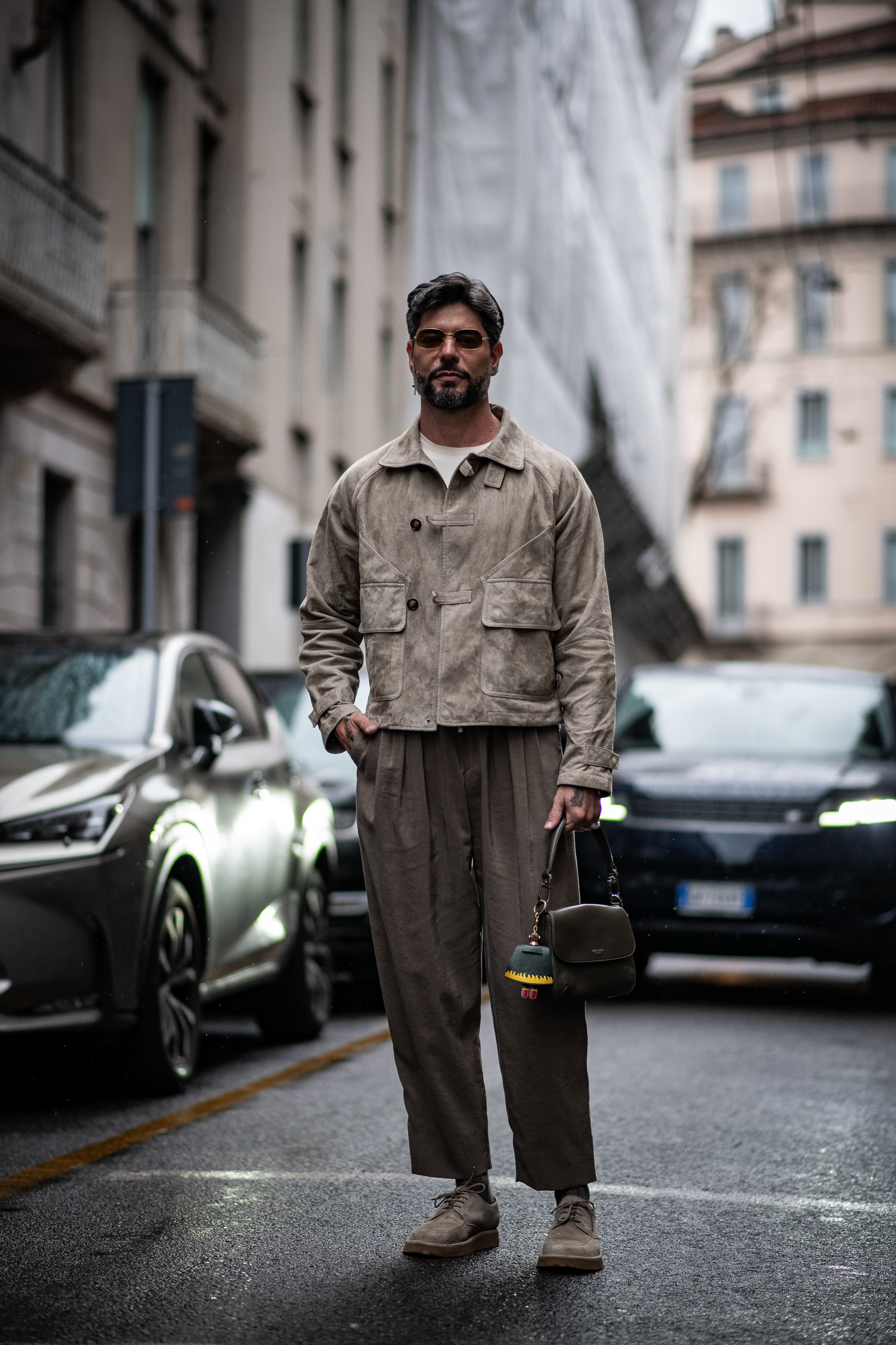 Milan Men's Street Style Fall 2025 Shows