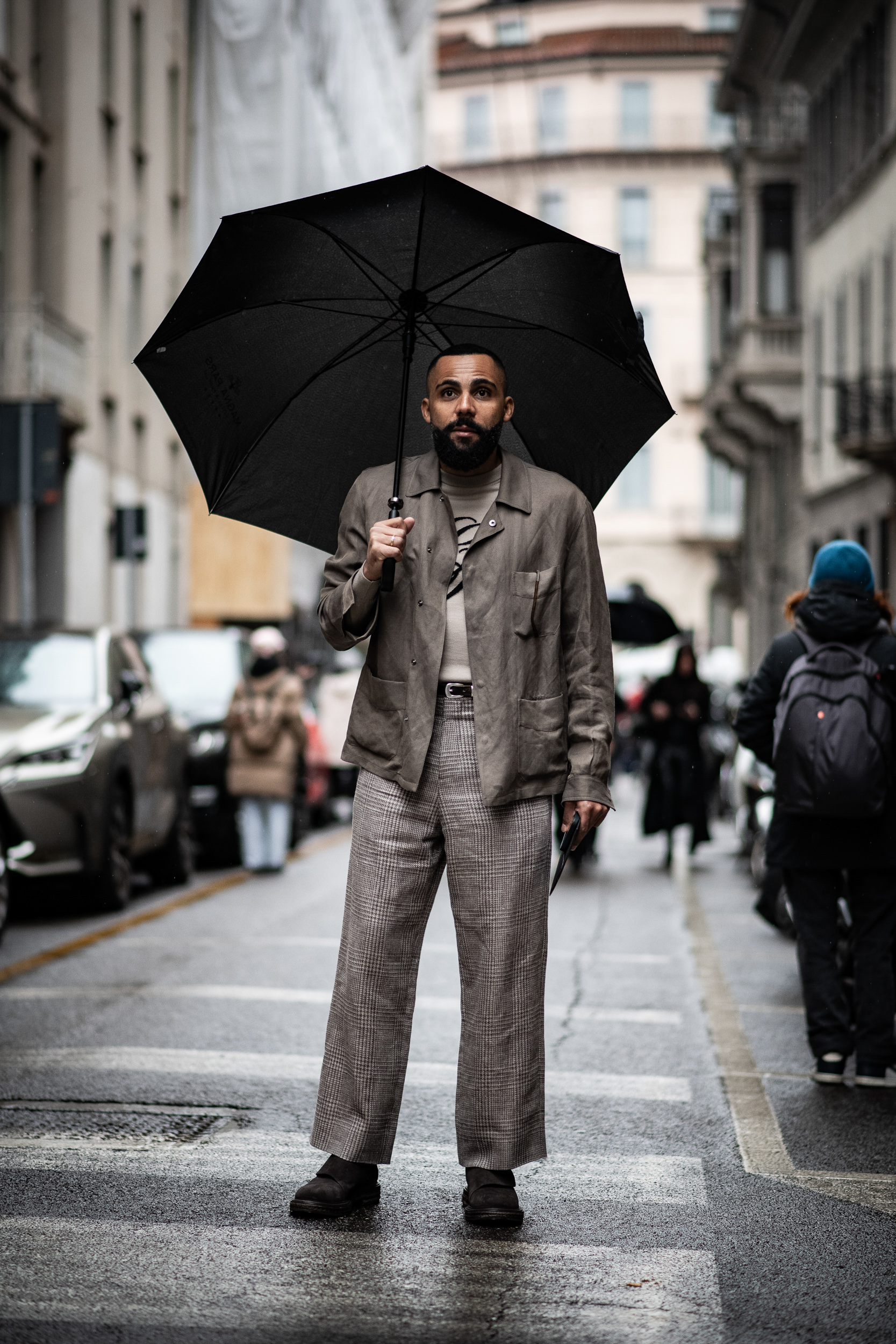 Milan Men's Street Style Fall 2025 Shows