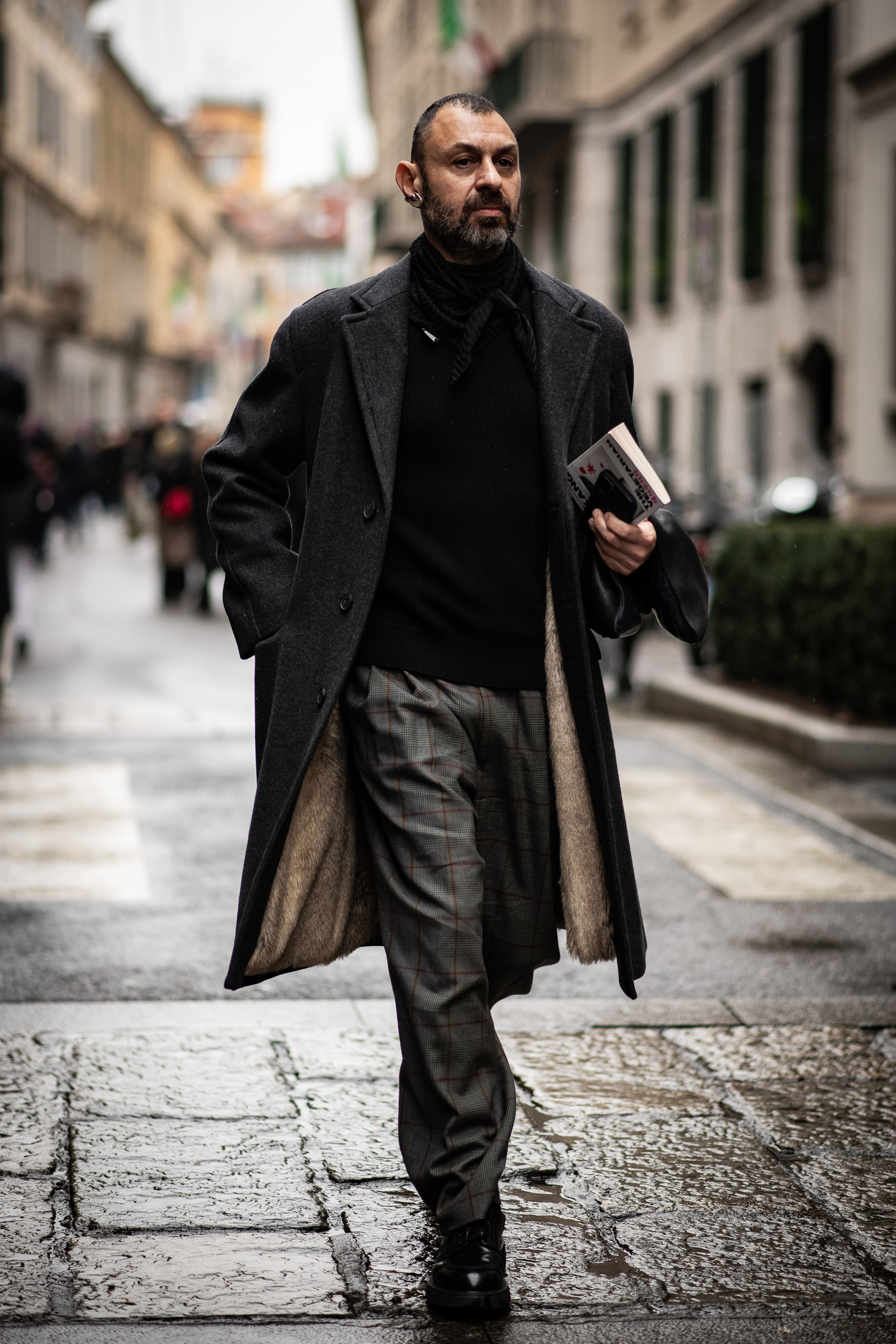 Milan Men's Street Style Fall 2025 Shows