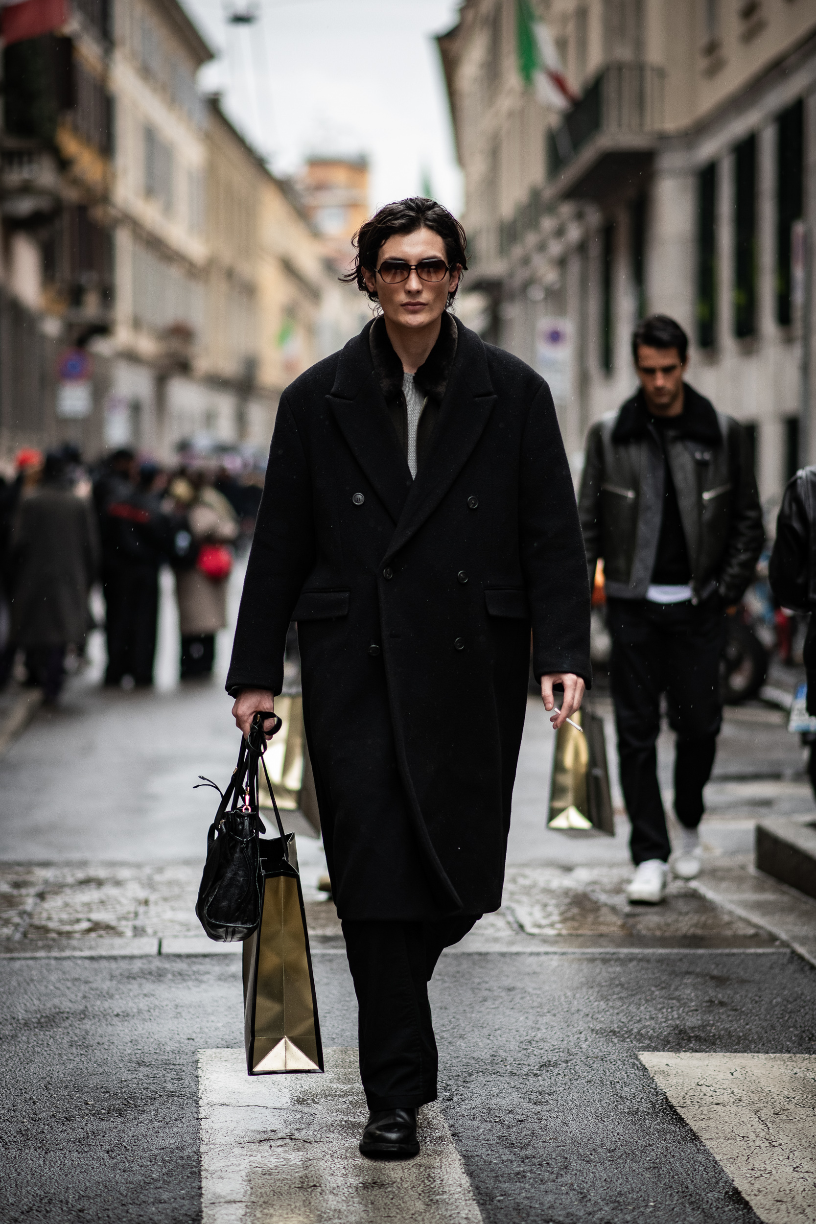 Milan Men's Street Style Fall 2025 Shows