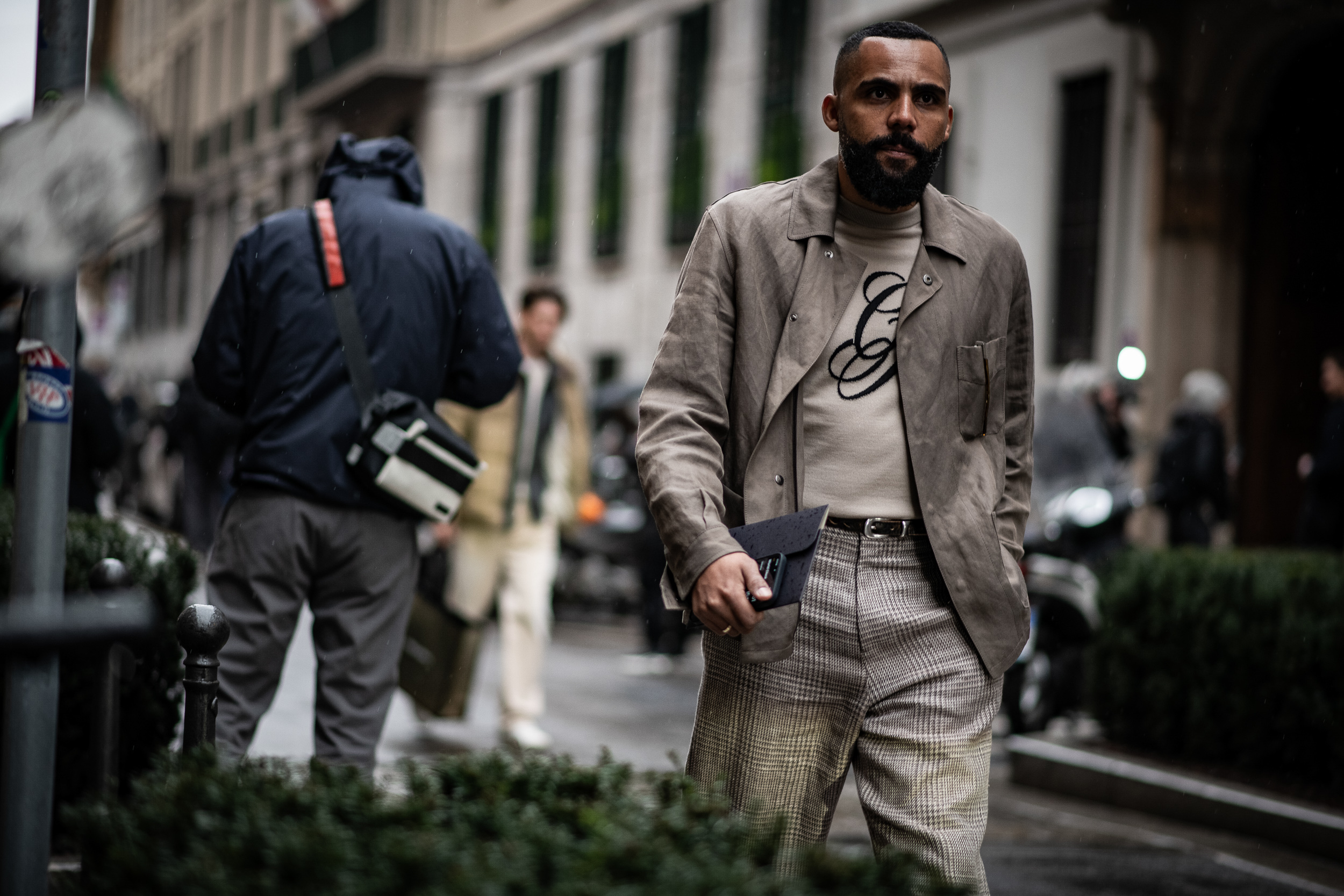 Milan Men's Street Style Fall 2025 Shows