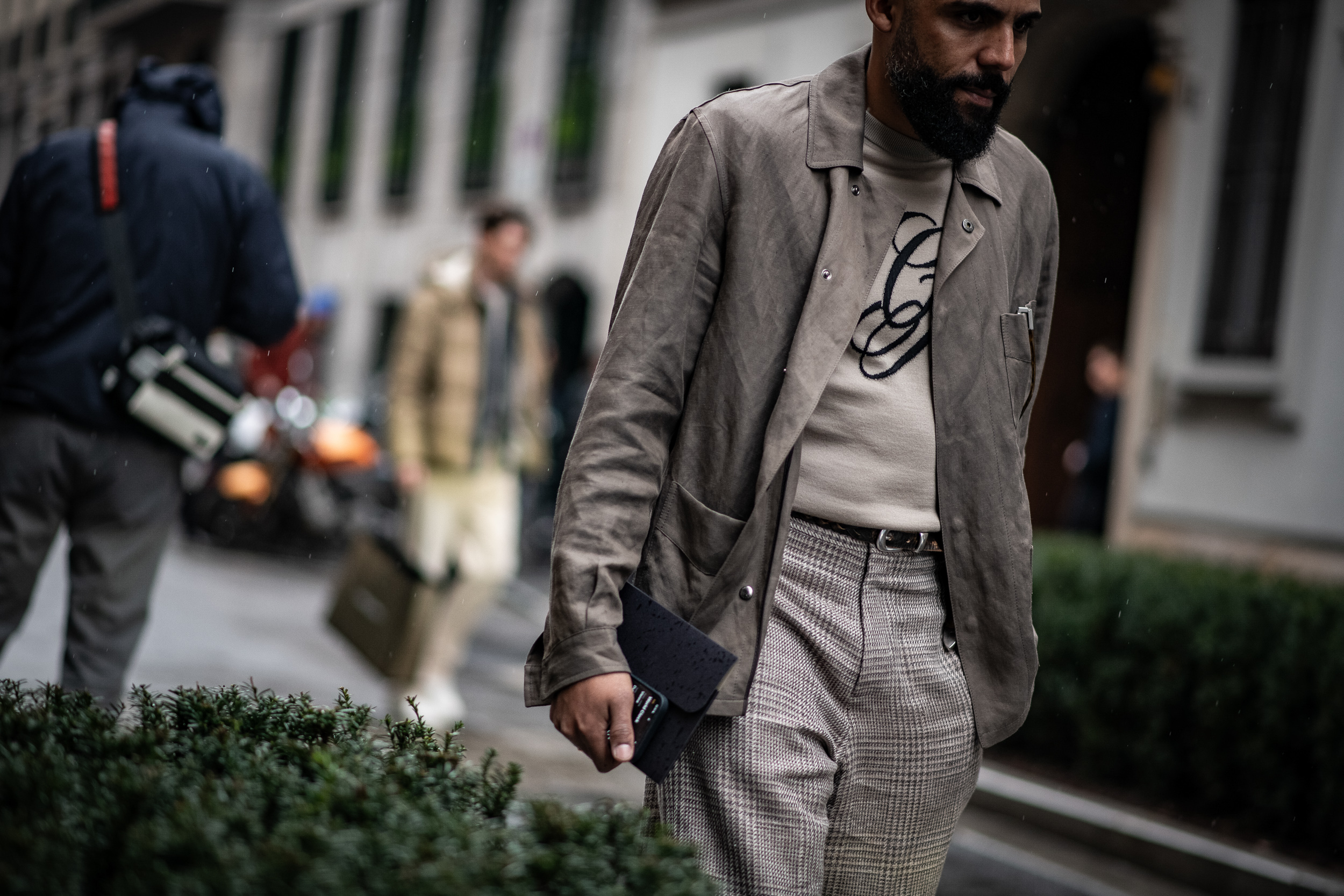 Milan Men's Street Style Fall 2025 Shows