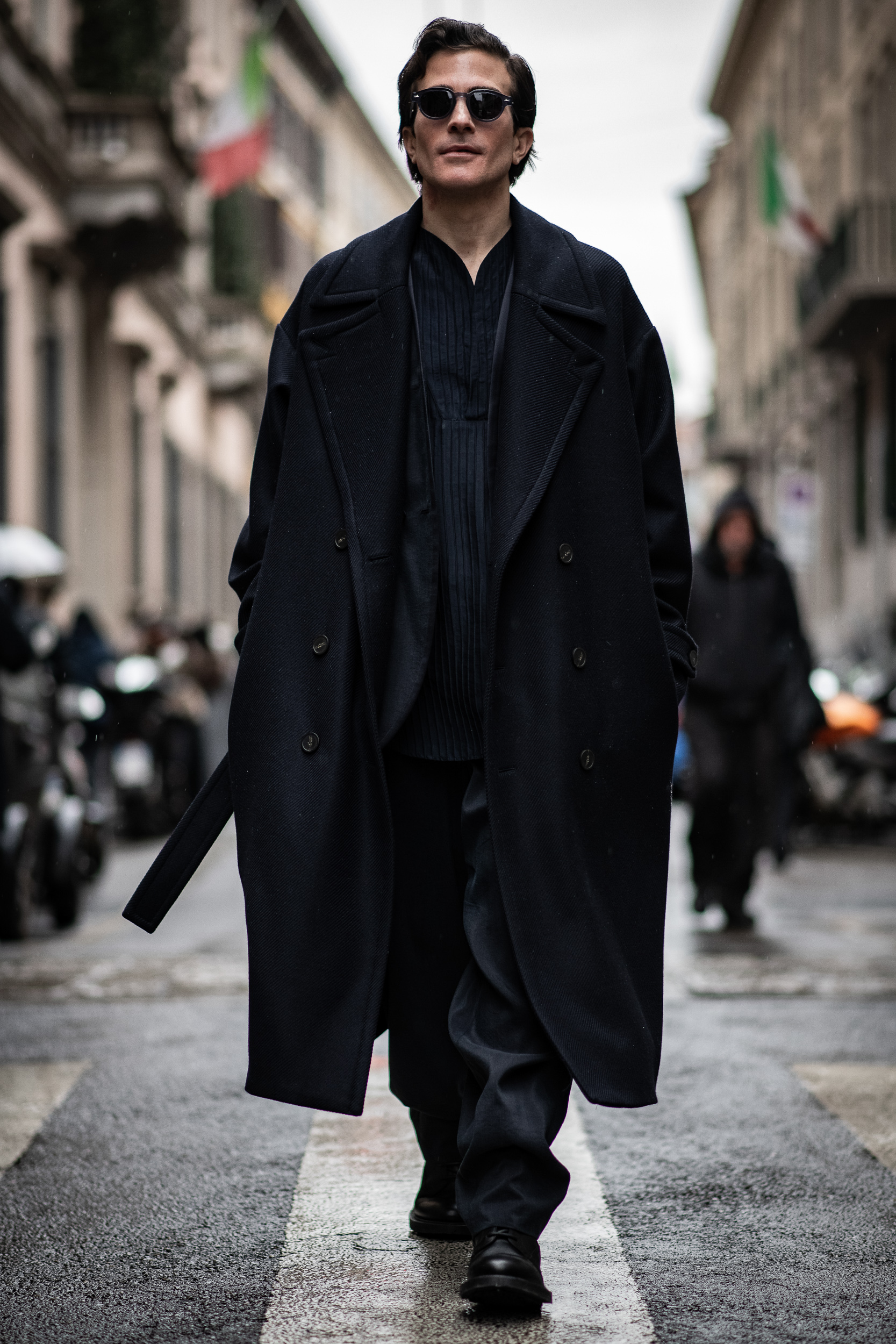 Milan Men's Street Style Fall 2025 Shows