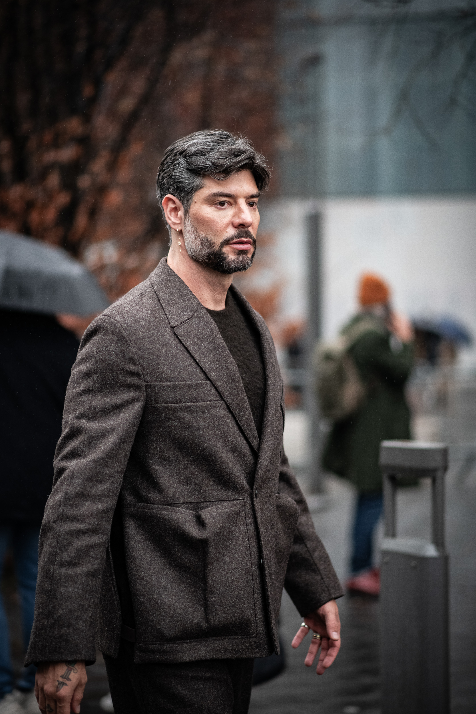 Milan Men's Street Style Fall 2025 Shows