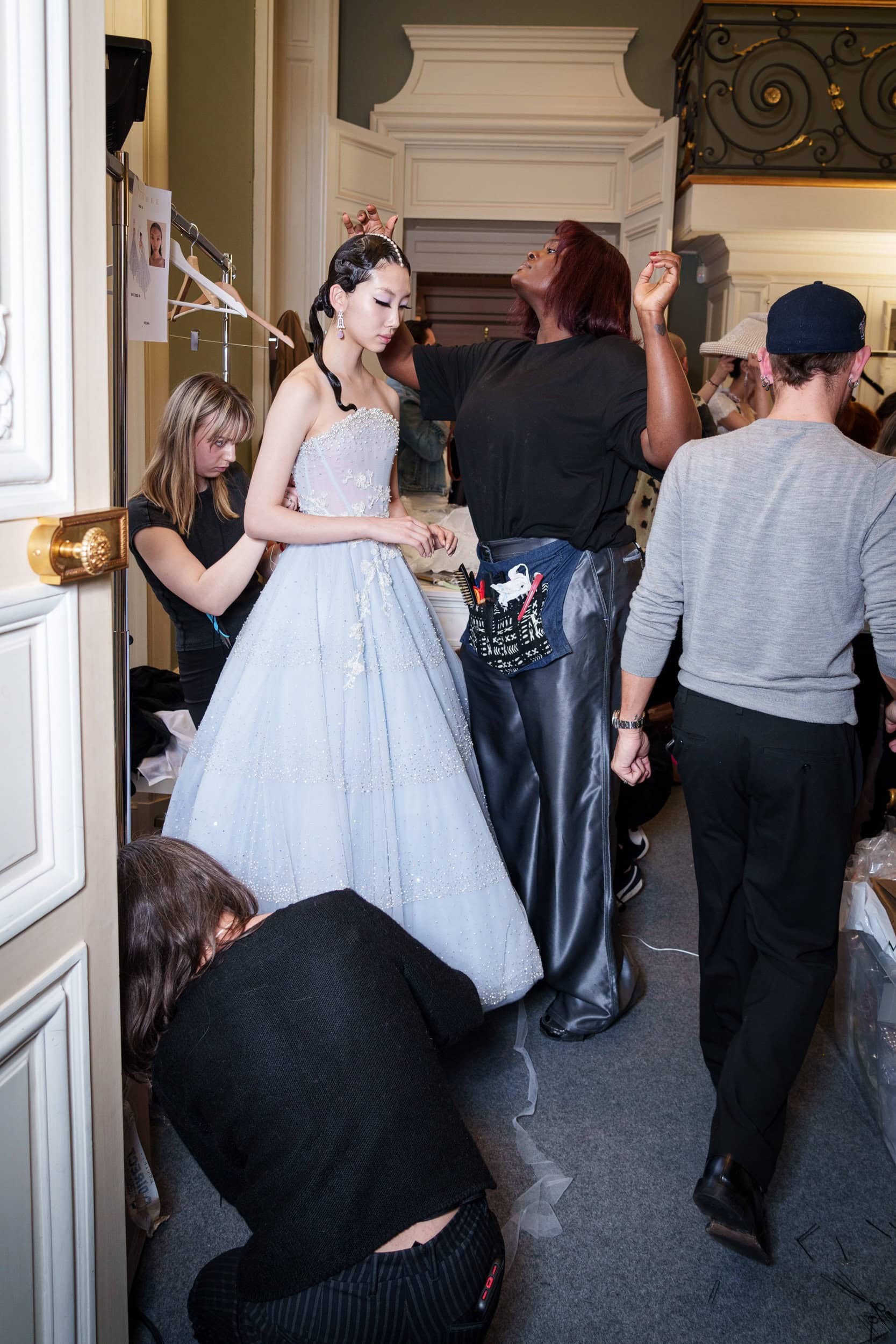 Miss Sohee Spring 2025 Couture Fashion Show Backstage