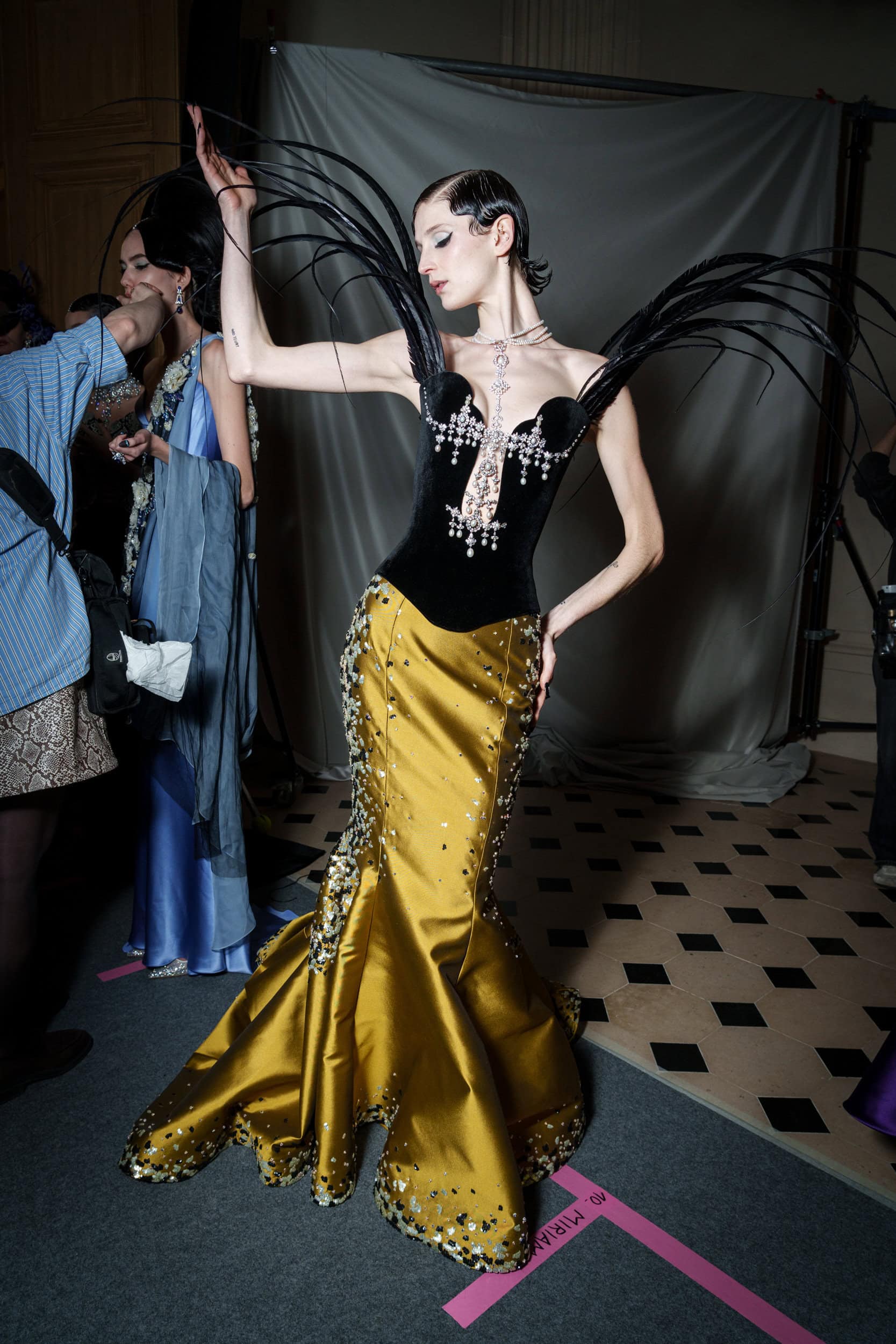 Miss Sohee Spring 2025 Couture Fashion Show Backstage