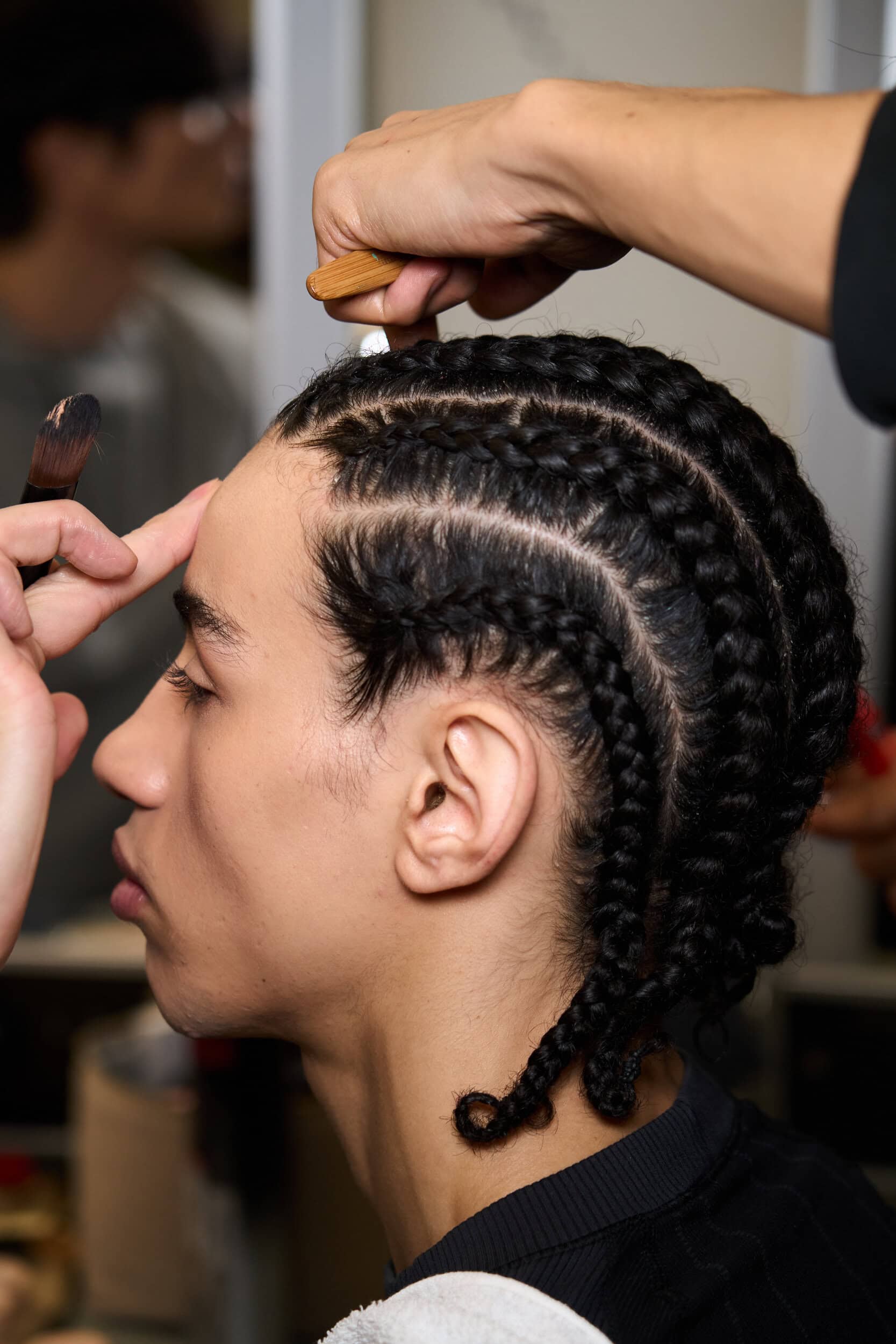 White Mountaineering Fall 2025 Men’s Fashion Show Backstage