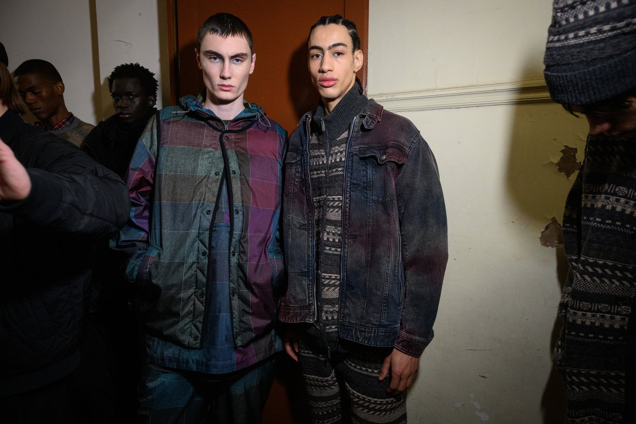 White Mountaineering Fall 2025 Men’s Fashion Show Backstage